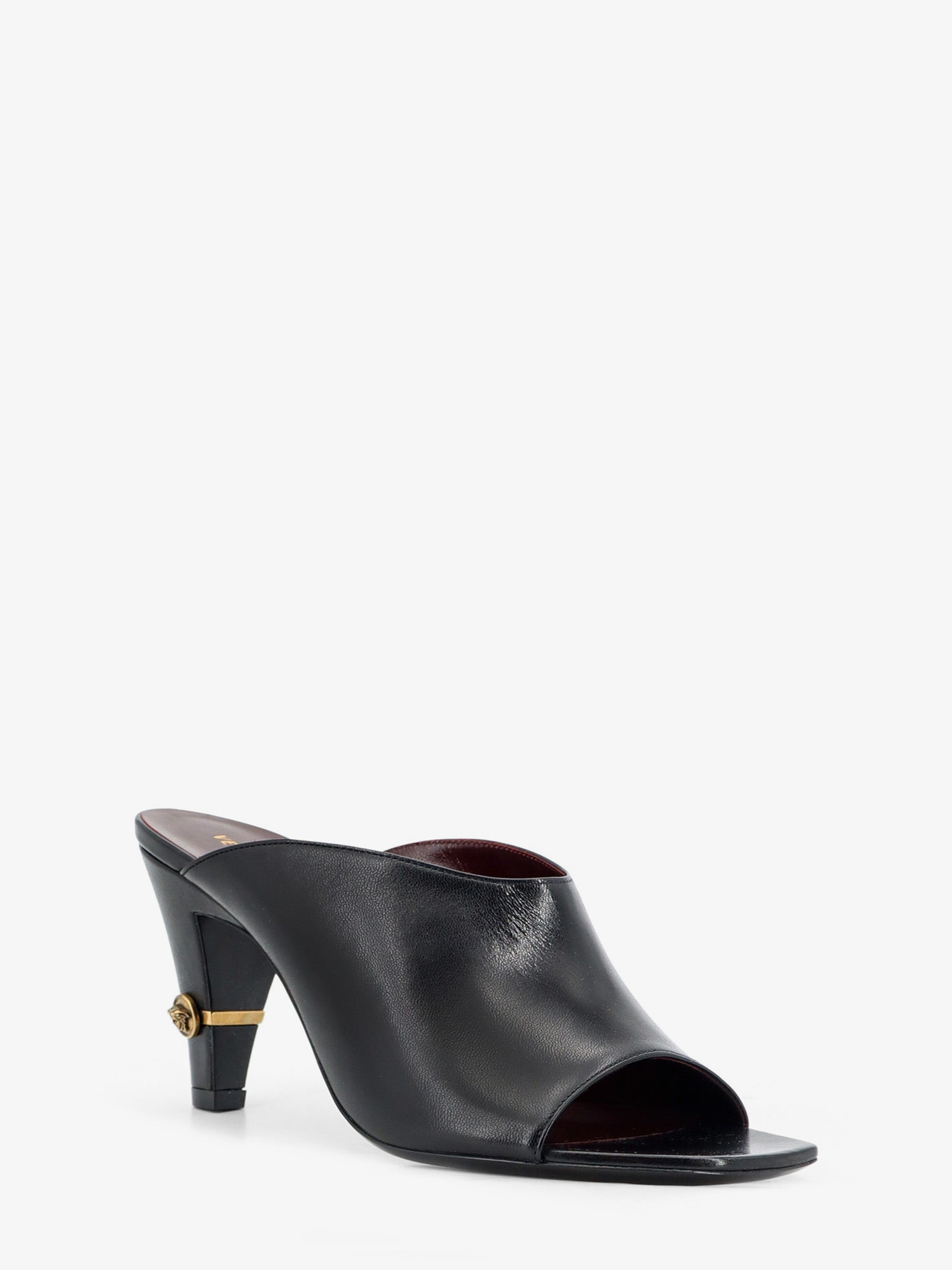 Versace Women Giulietta Leather Sandals VERSACE