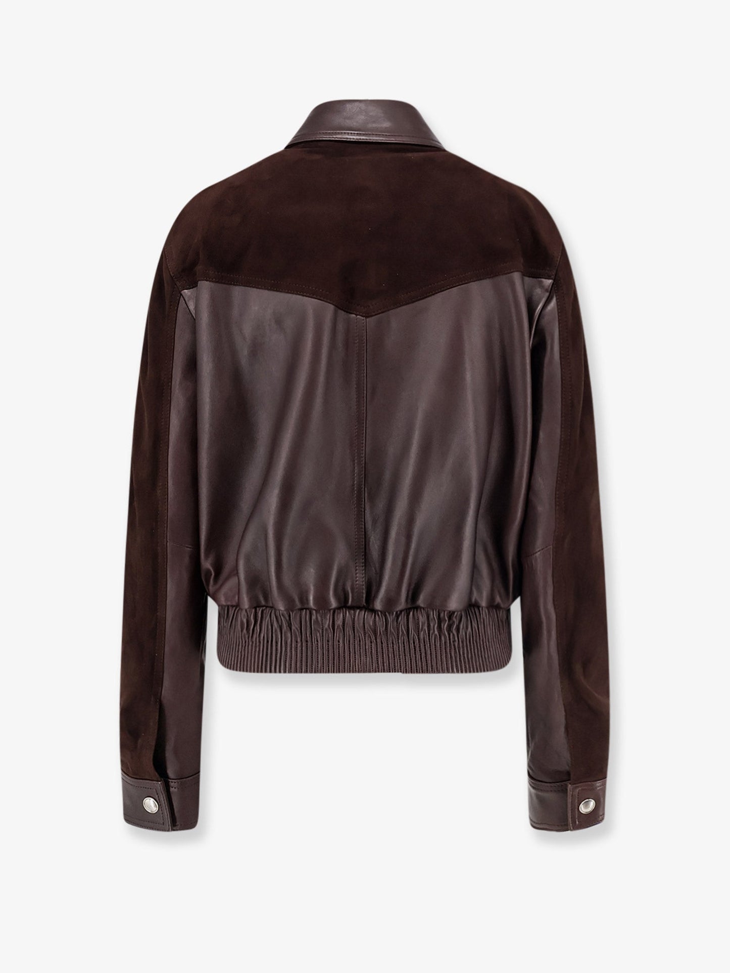 Versace Women Leather And Suede Jacket VERSACE