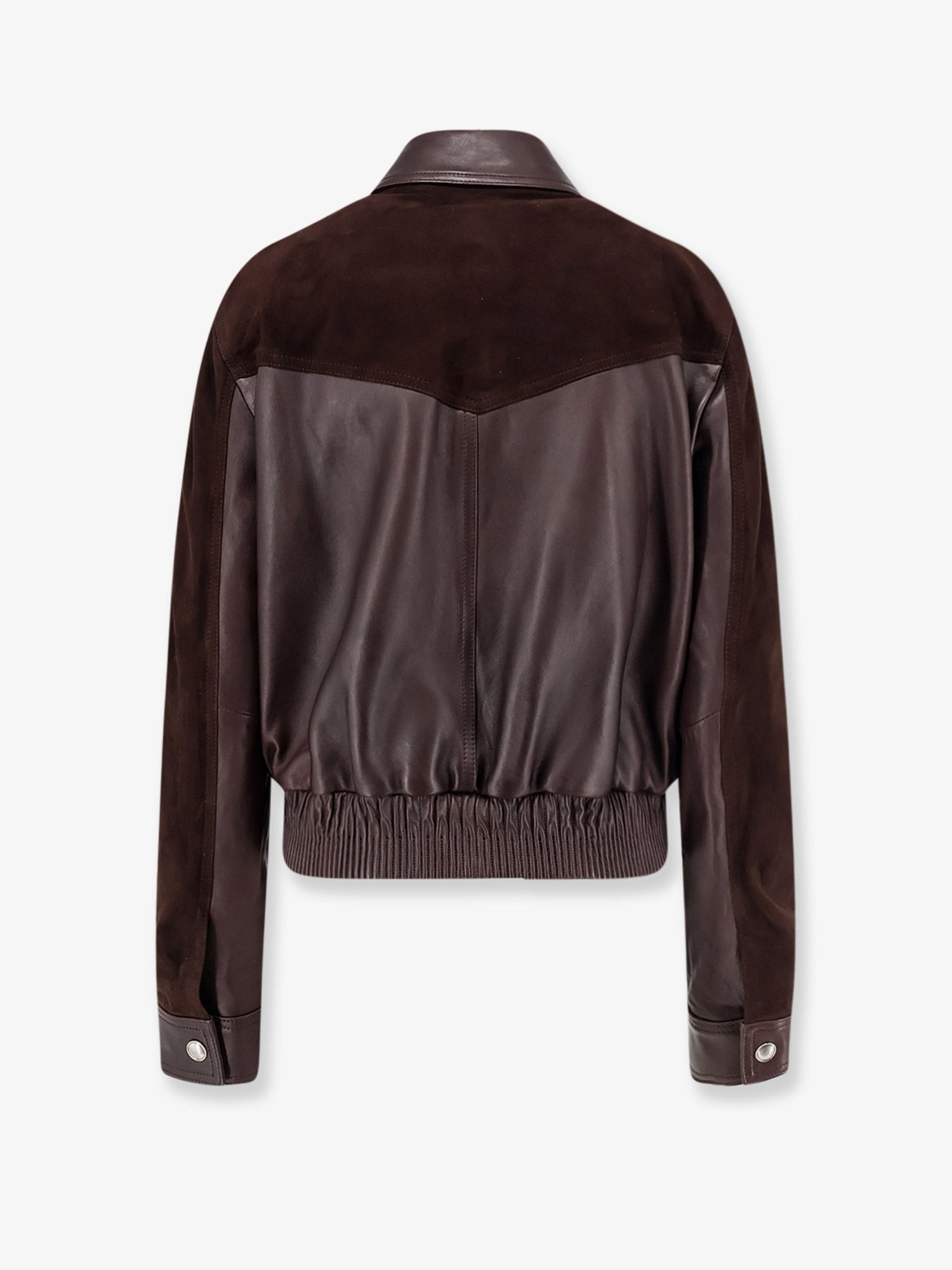 Versace Women Leather And Suede Jacket VERSACE