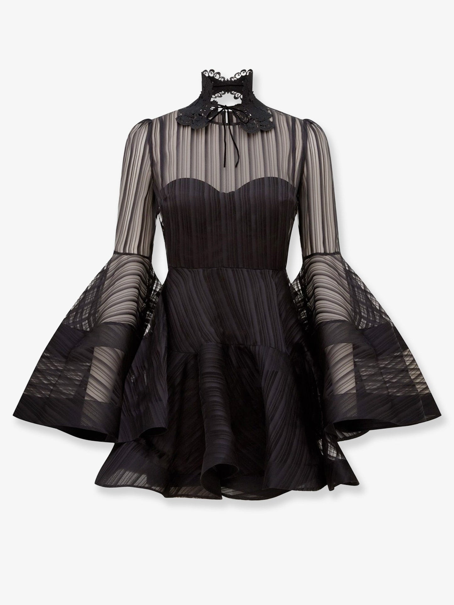 Zimmermann Women Valiant Lantern Mini Dress ZIMMERMANN