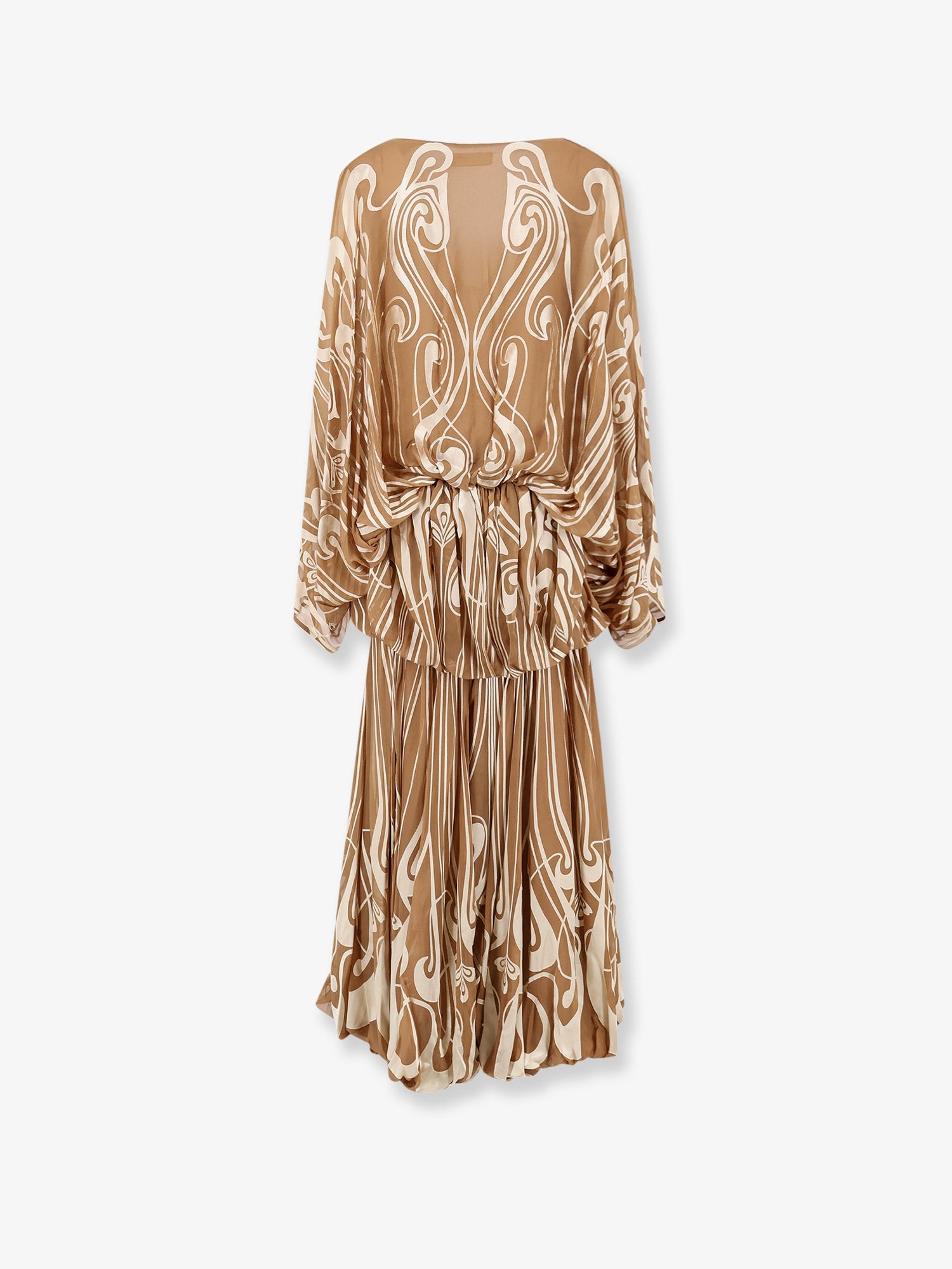 Zimmermann Women Momentum Burnout Bubble Gown Silk Dress ZIMMERMANN