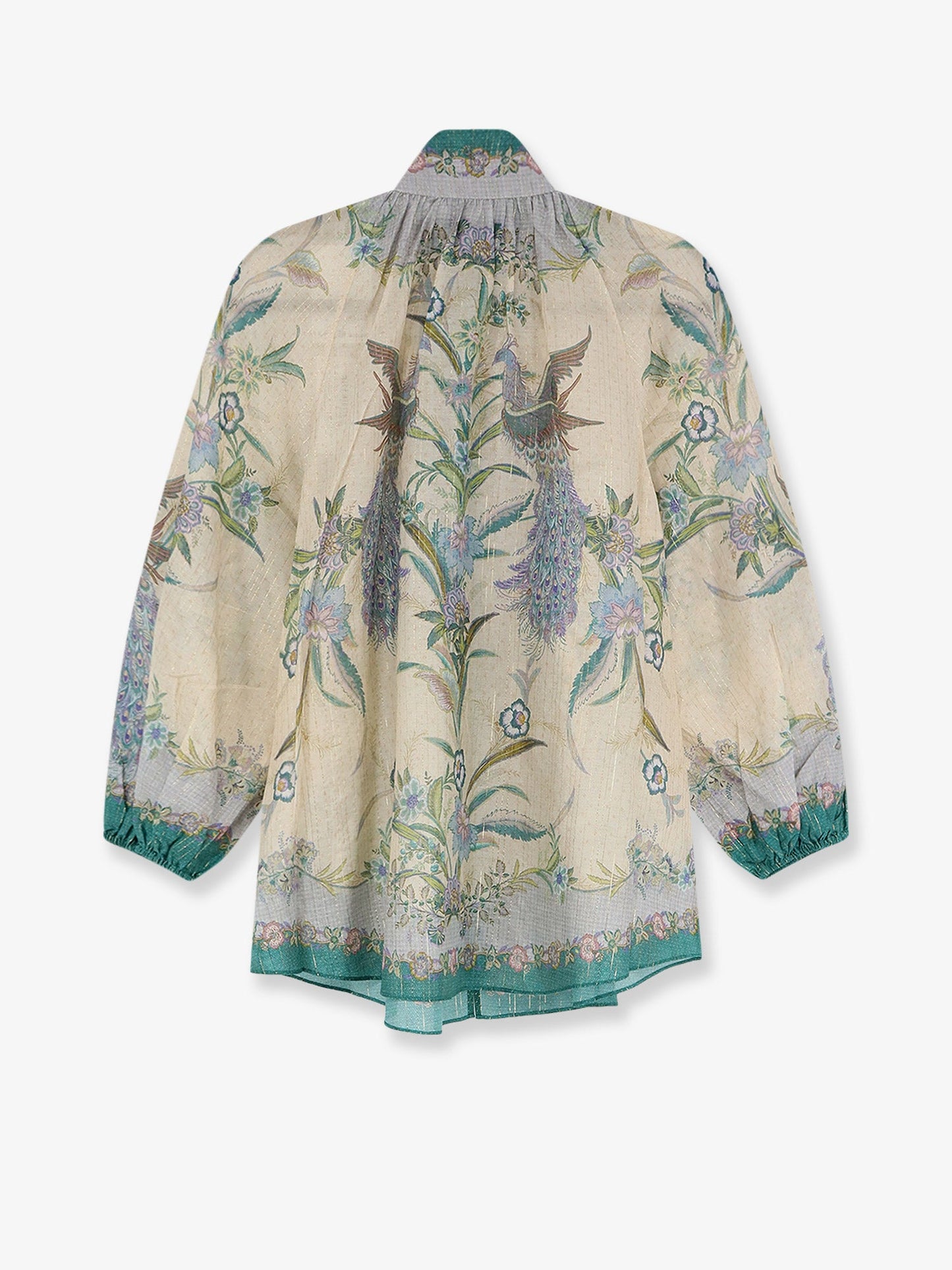 Zimmermann Women Indra Cotton And Silk Shirt ZIMMERMANN