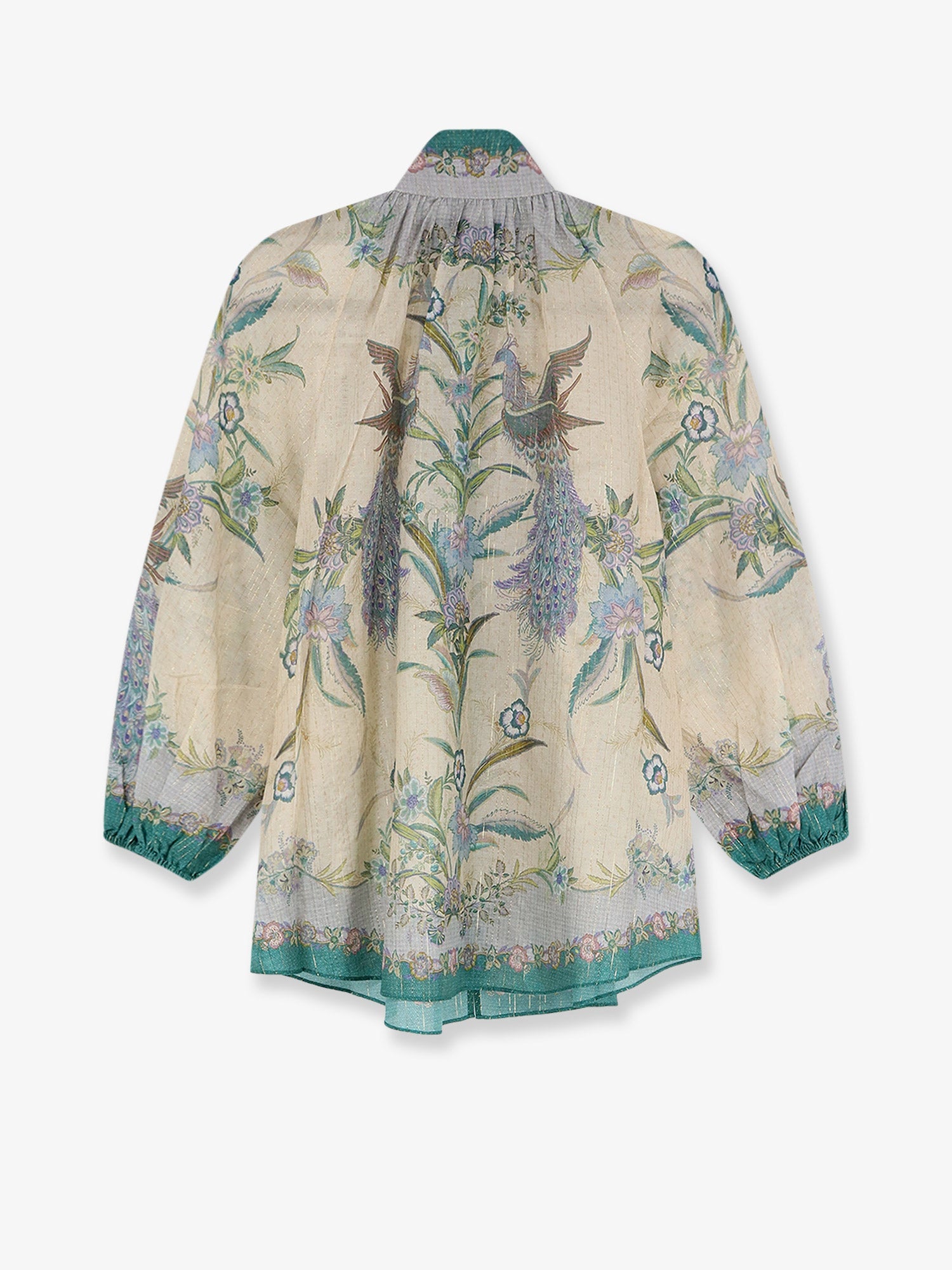 Zimmermann Women Indra Cotton And Silk Shirt ZIMMERMANN