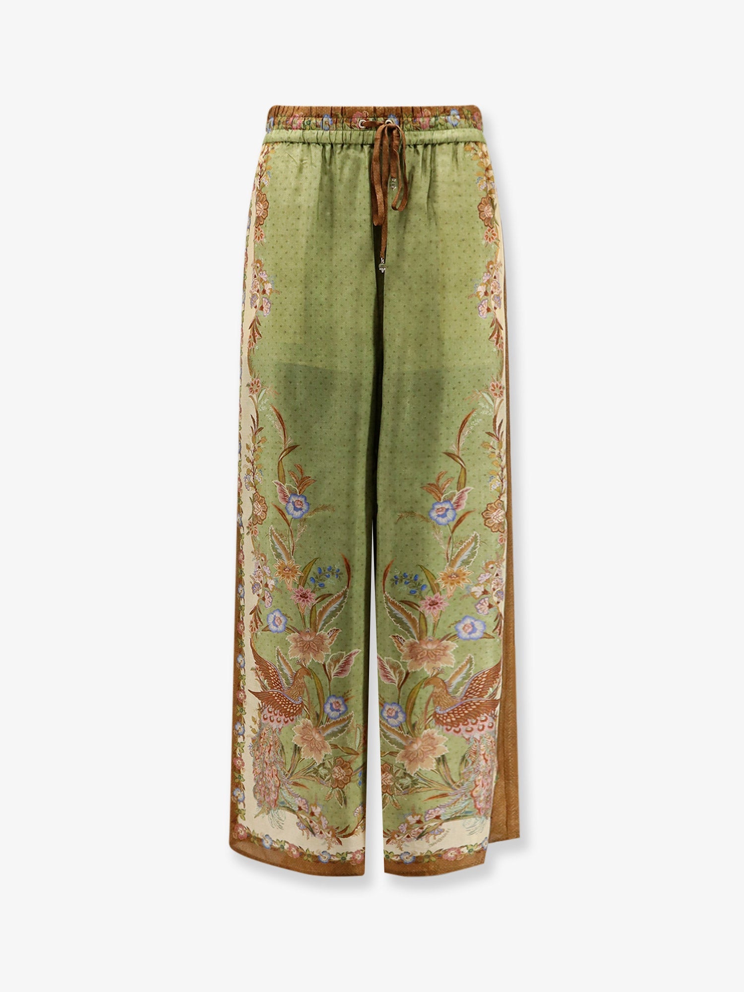 Zimmermann Women Indra Silk Trousers ZIMMERMANN