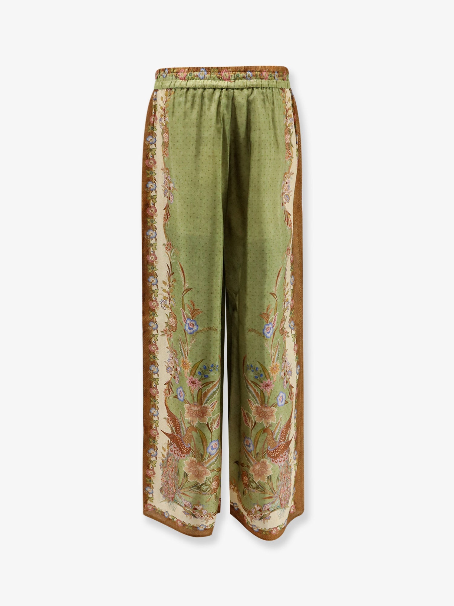 Zimmermann Women Indra Silk Trousers ZIMMERMANN