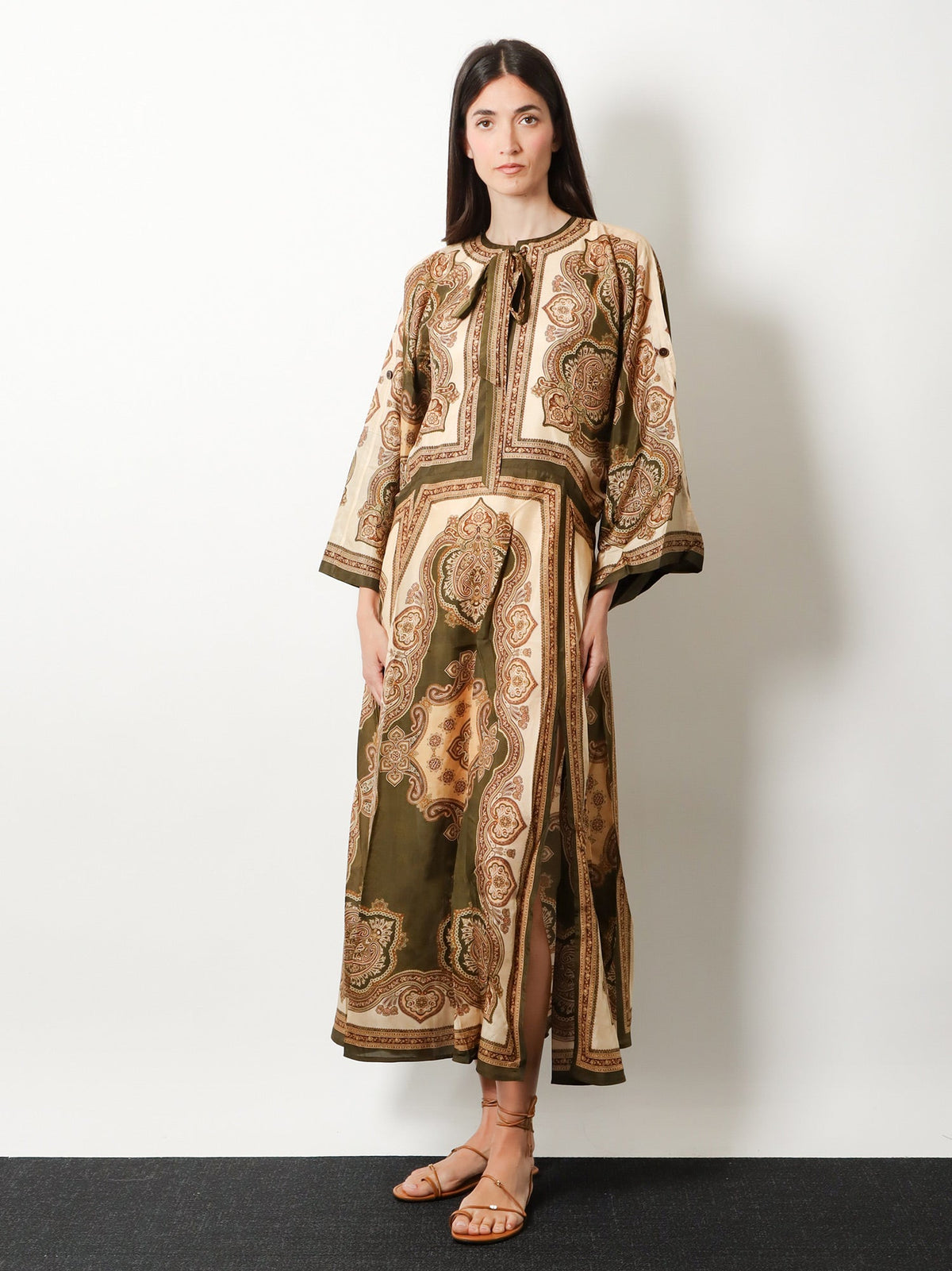 Zimmermann Women Mahon Silk Tunic Dress ZIMMERMANN