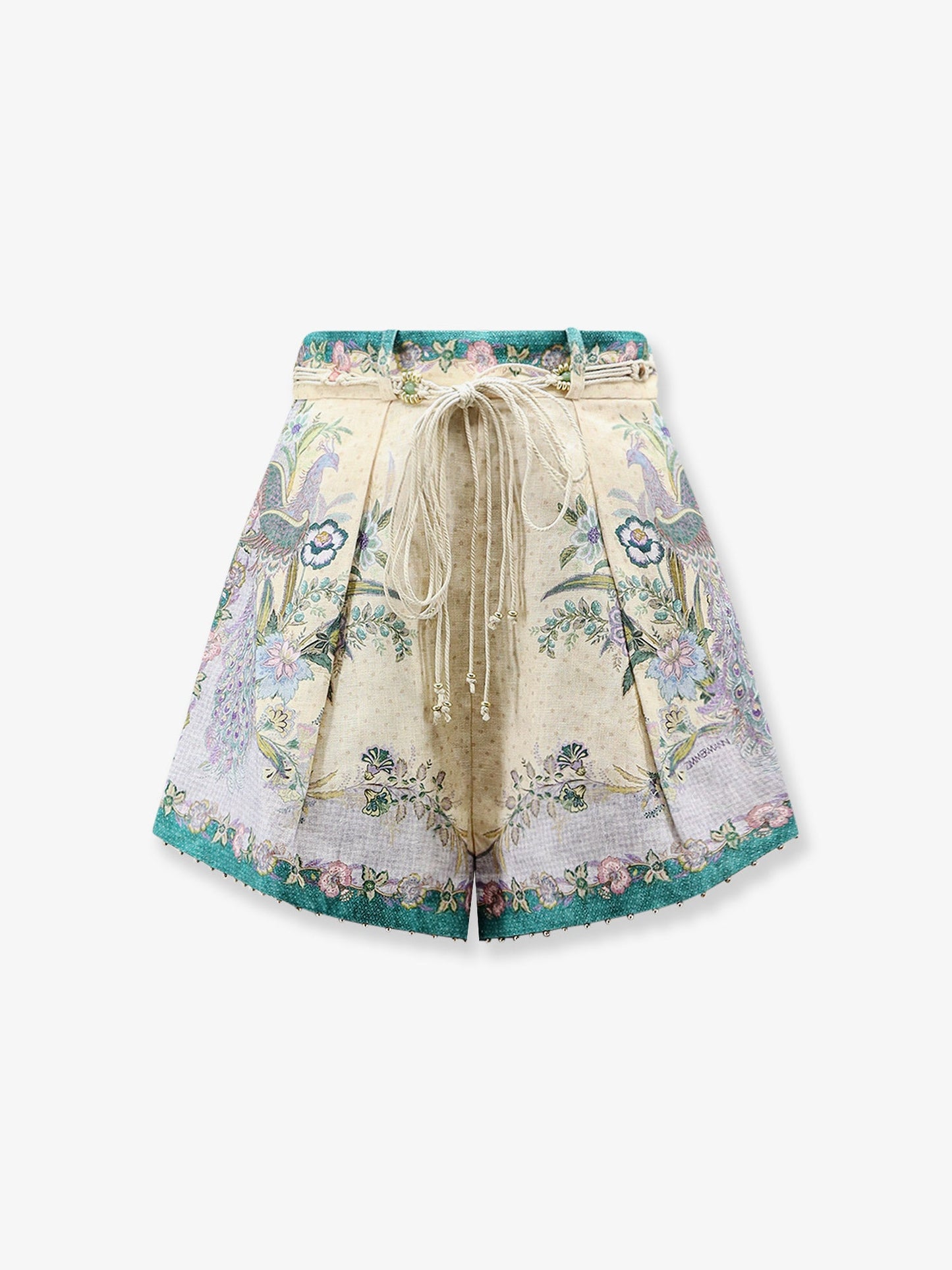 Zimmermann Women Indra Cotton And Silk Shorts ZIMMERMANN