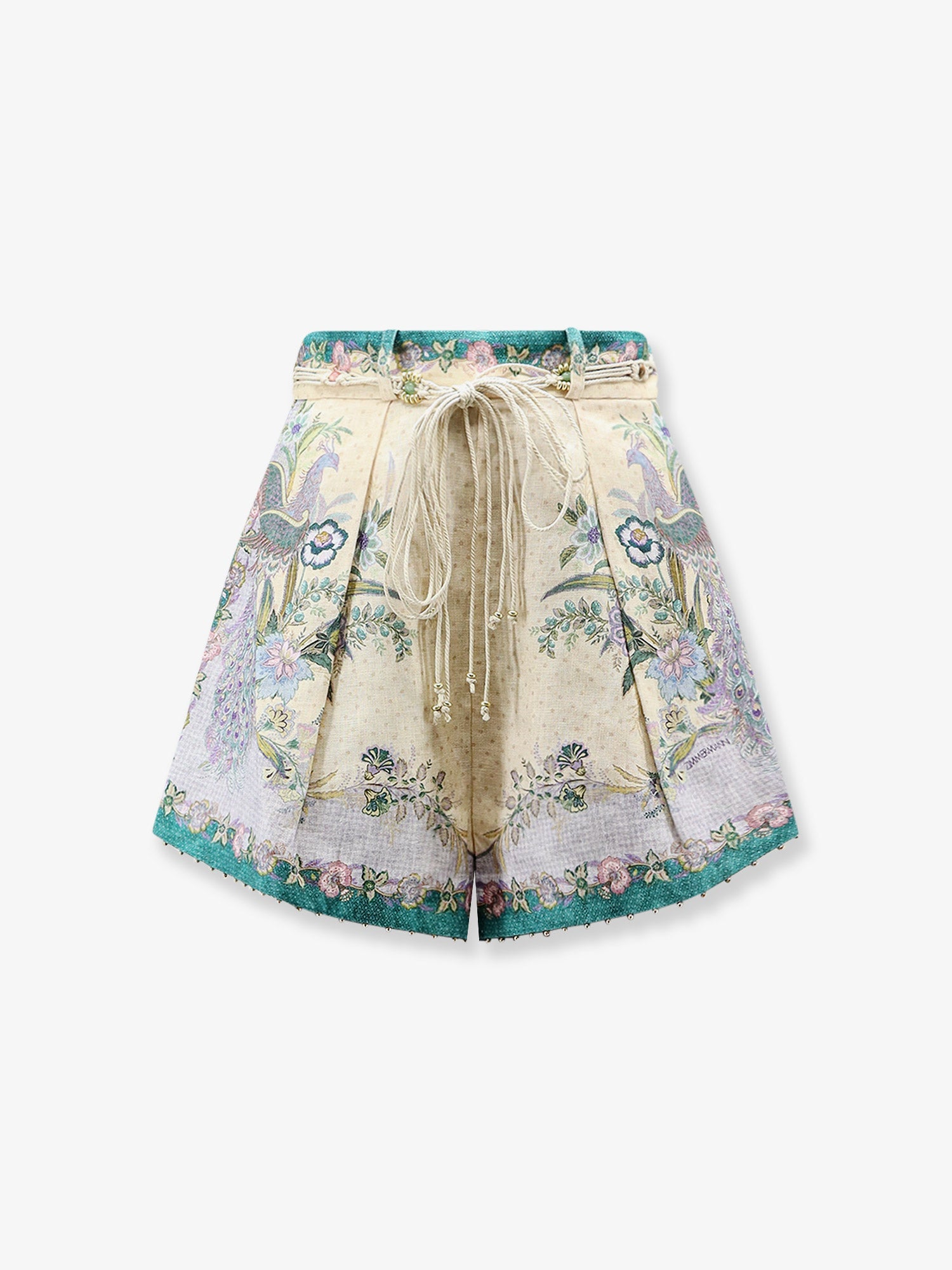 Zimmermann Women Indra Cotton And Silk Shorts ZIMMERMANN