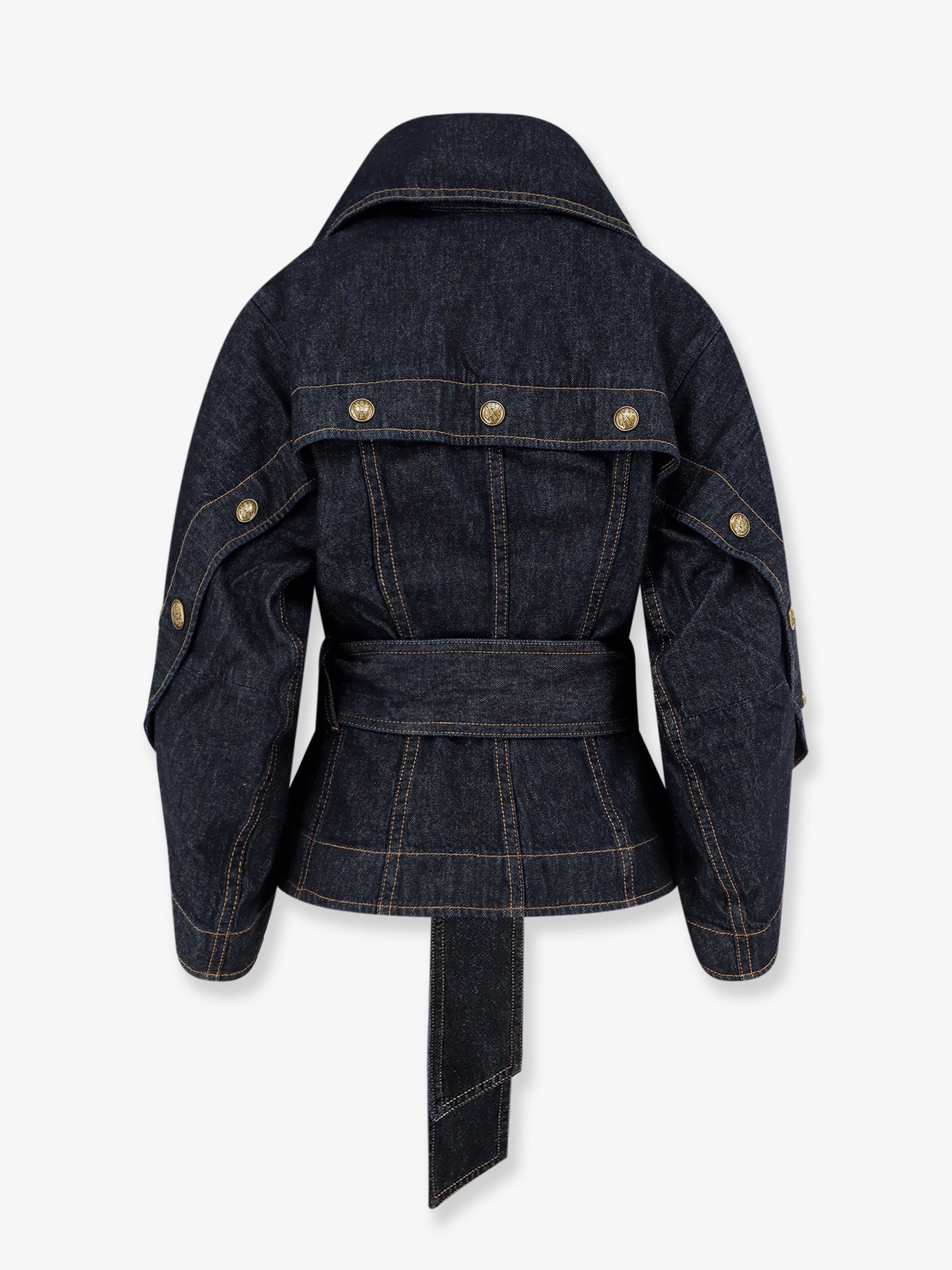 Zimmermann Women Valiant Blue Denim Jacket ZIMMERMANN