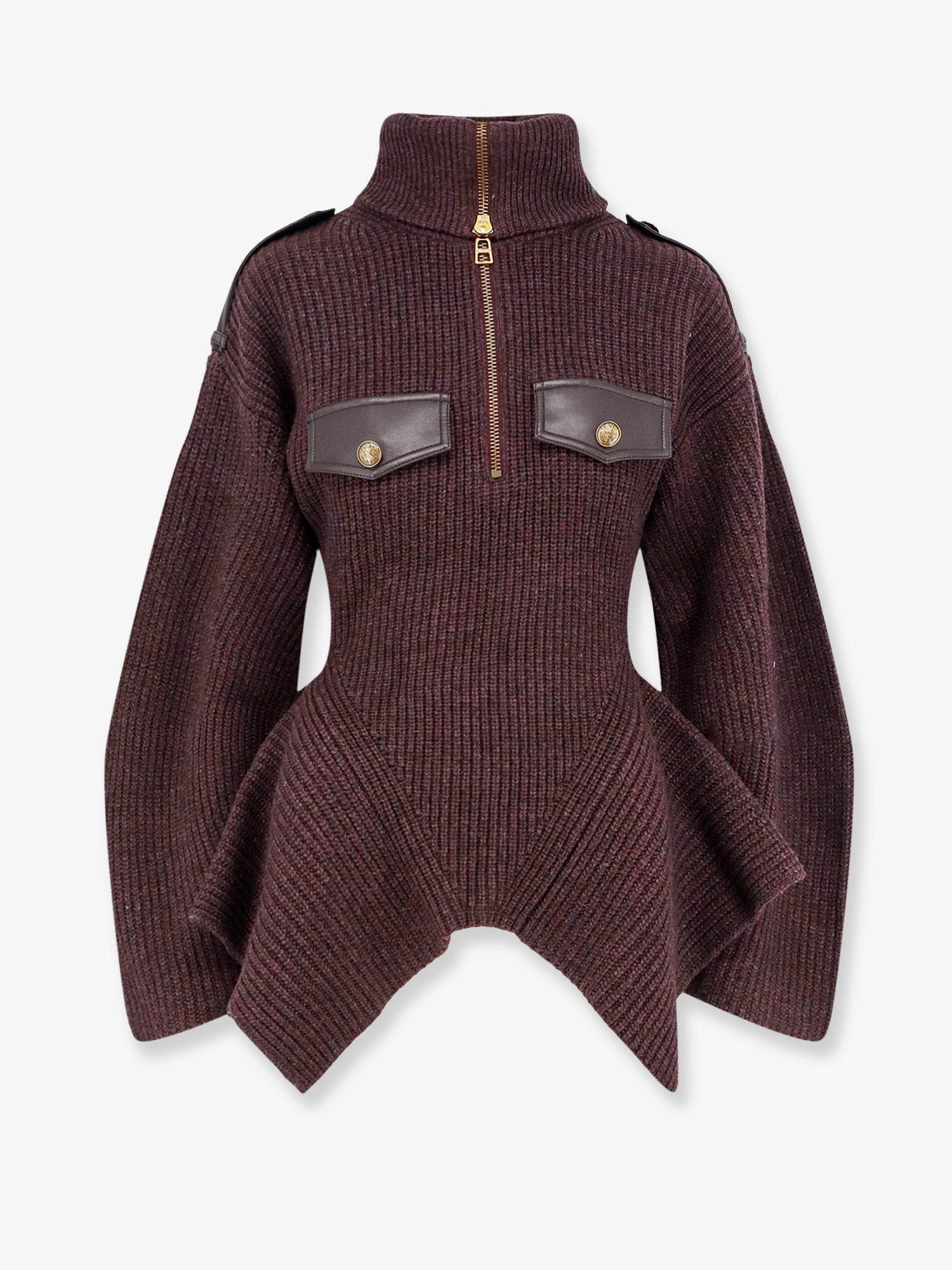 Zimmermann Women Valiant Utility Sweater Wool Blend ZIMMERMANN
