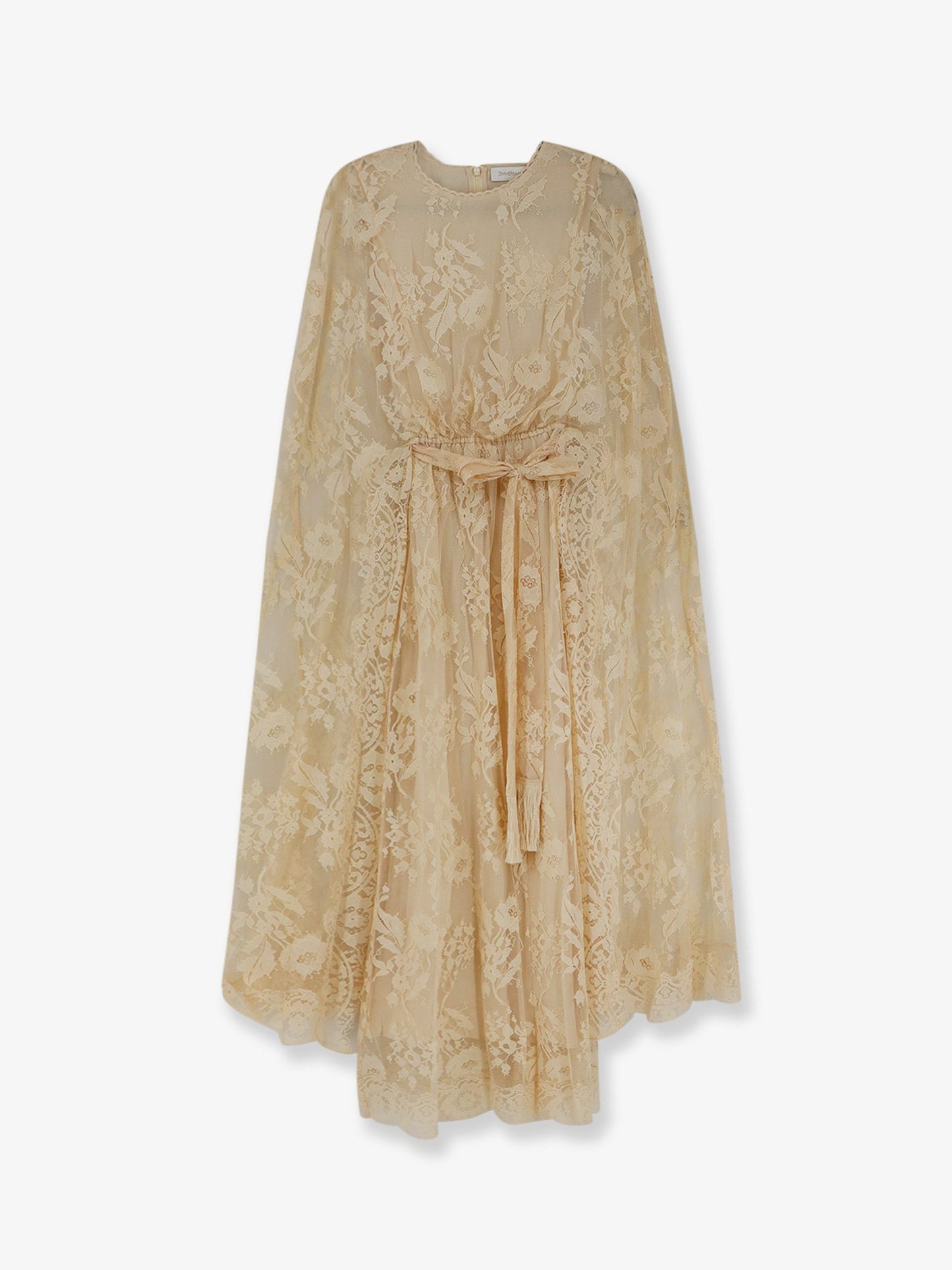 Zimmermann Women Valiant Lace Caped Maxi Dress ZIMMERMANN