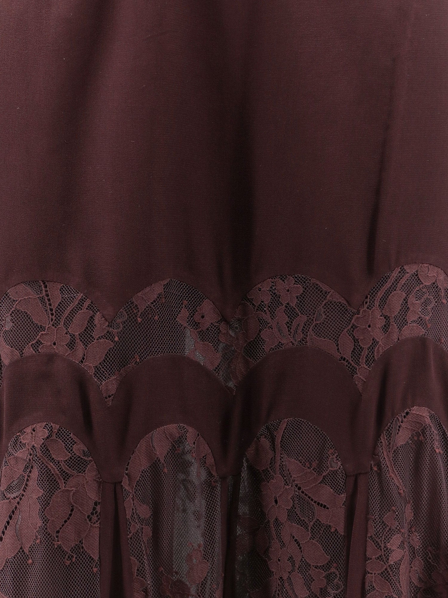 Zimmermann Women Valiant Silk And Lace Blend Long Skirt ZIMMERMANN