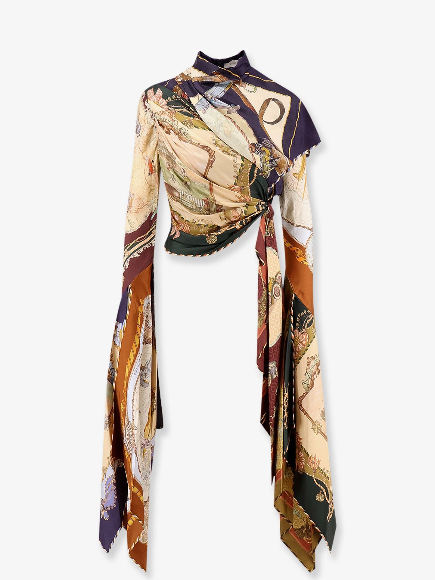 Zimmermann Women Valiant Draped Scarf Top ZIMMERMANN