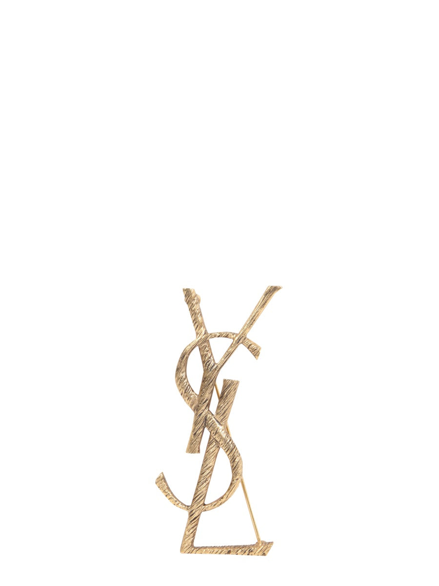 Saint Laurent Women Spilla "Monogramme" SAINT LAURENT