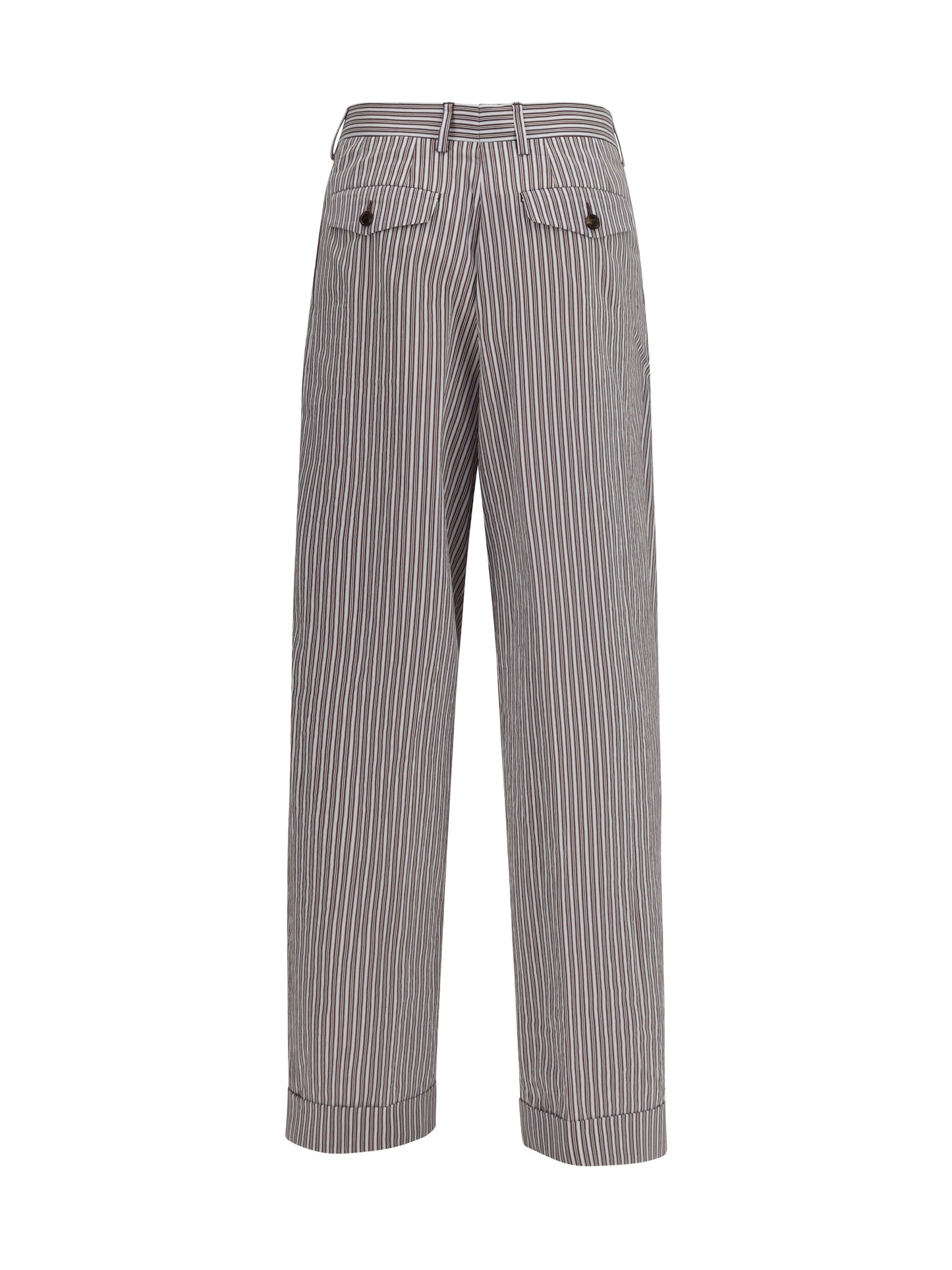 Dries Van Noten Women Striped Pleated Pants DRIES VAN NOTEN