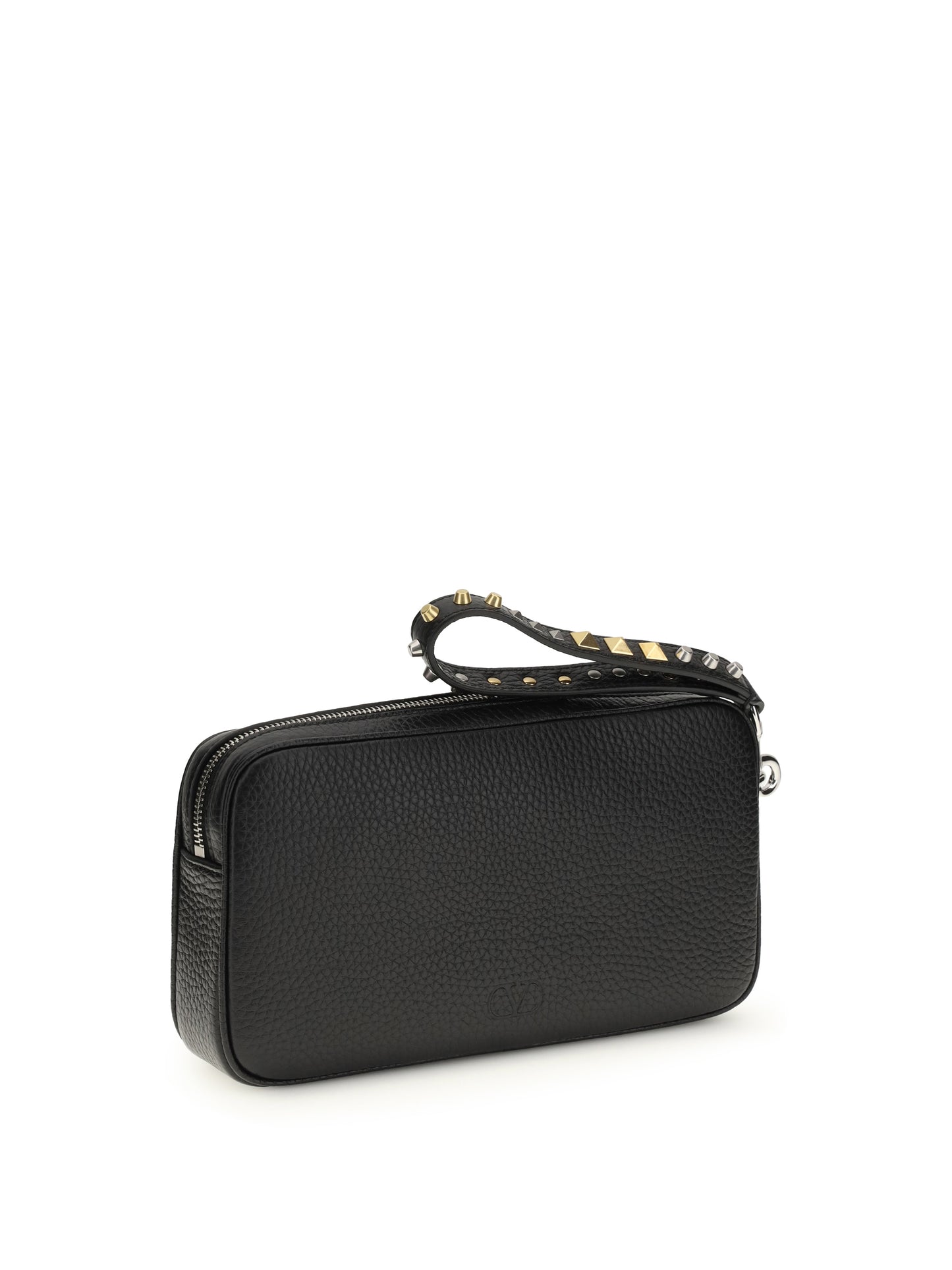 Valentino Garavani Men Rockstud Clutch Bag VALENTINO GARAVANI