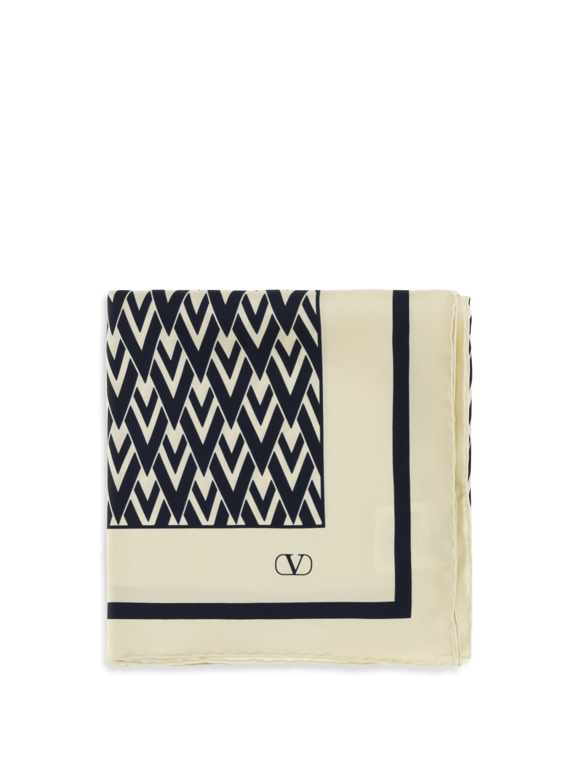 Valentino Garavani Women Toute La V Silk Scarf VALENTINO GARAVANI