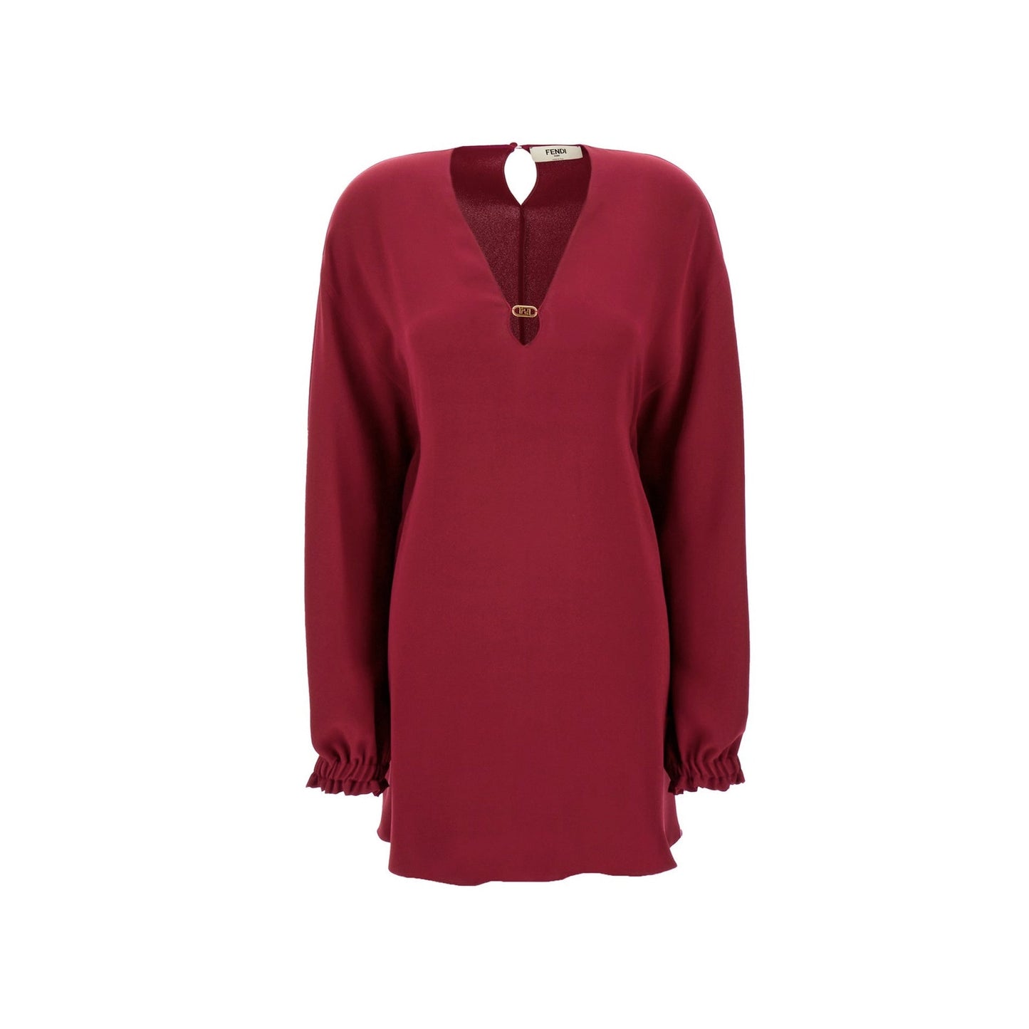 Fendi Cady Silk Dress Women FENDI