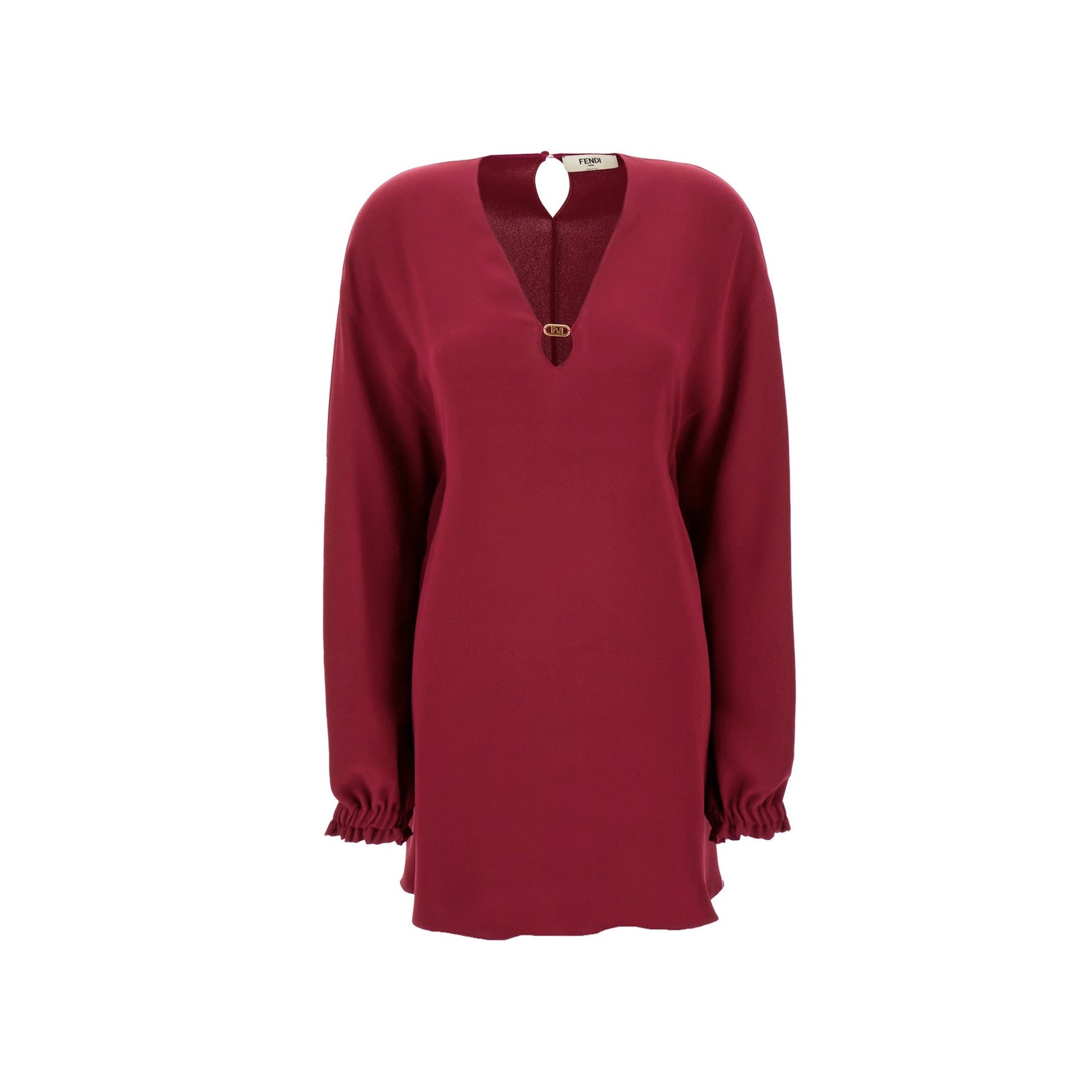 Fendi Cady Silk Dress Women FENDI