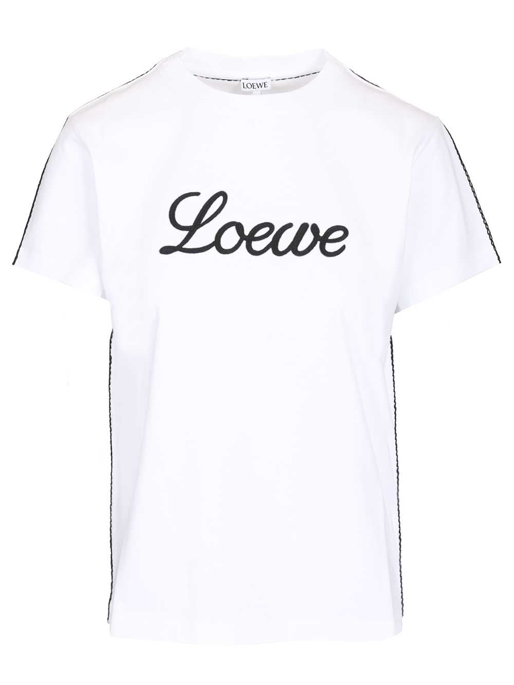 Loewe Women Relaxed Fit Cotton T-Shirt LOEWE