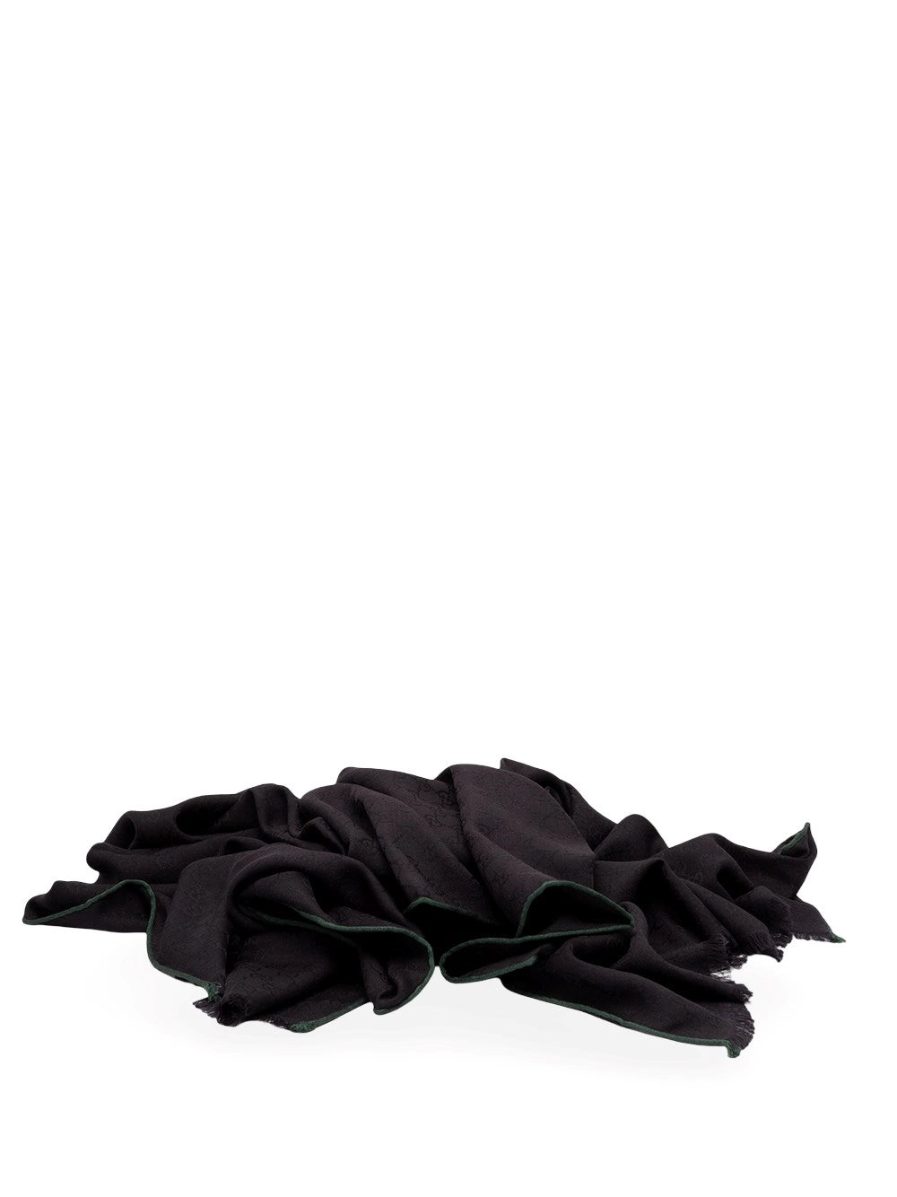 Gucci Men Gg Wool Silk Jacquard Stole GUCCI