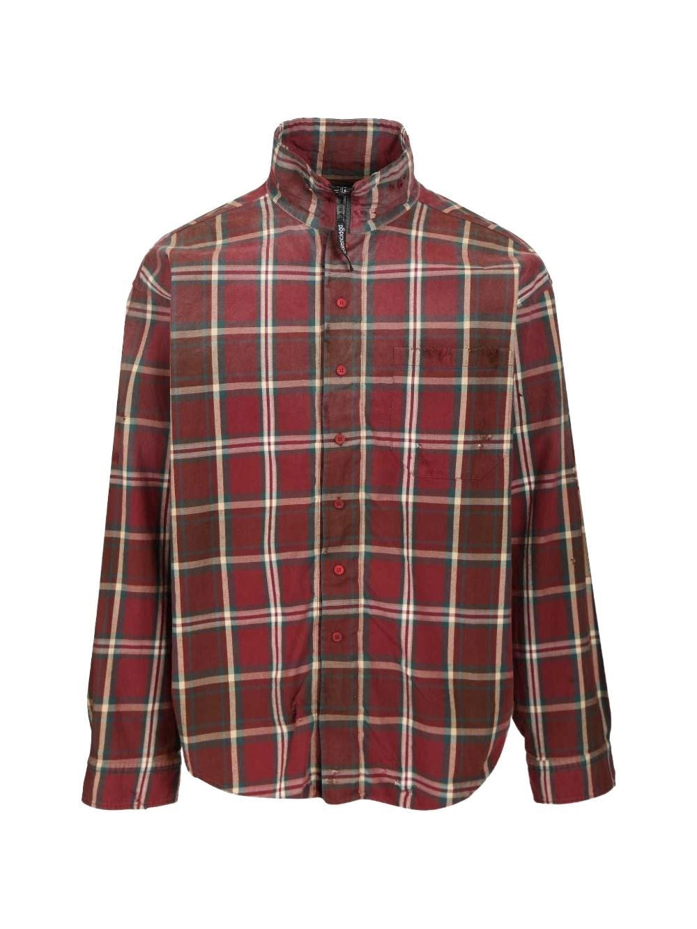 Balenciaga Men Zip Shirt BALENCIAGA