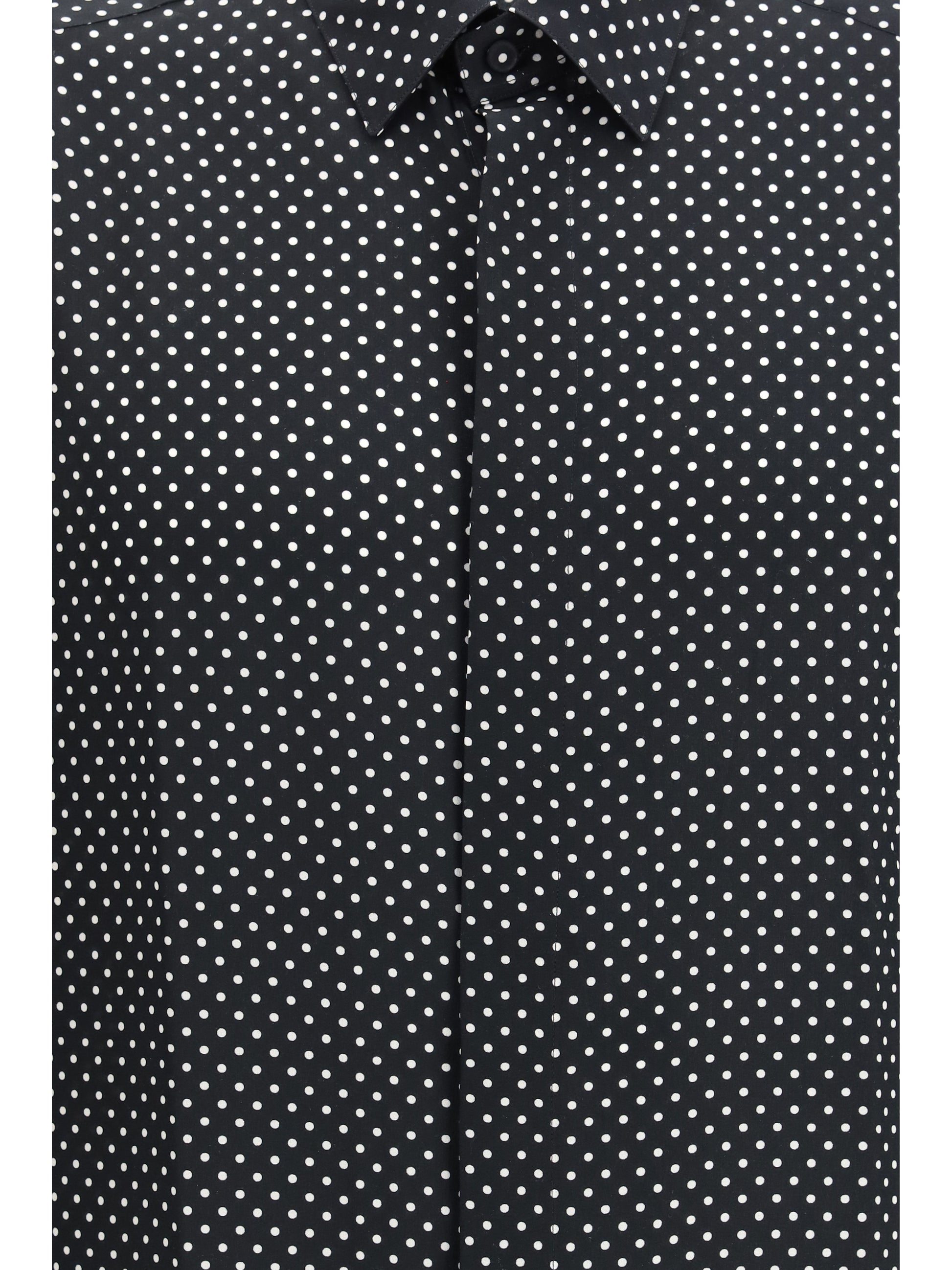 Tom Ford Men Crepe De Chine Polka Dot Shirt TOM FORD