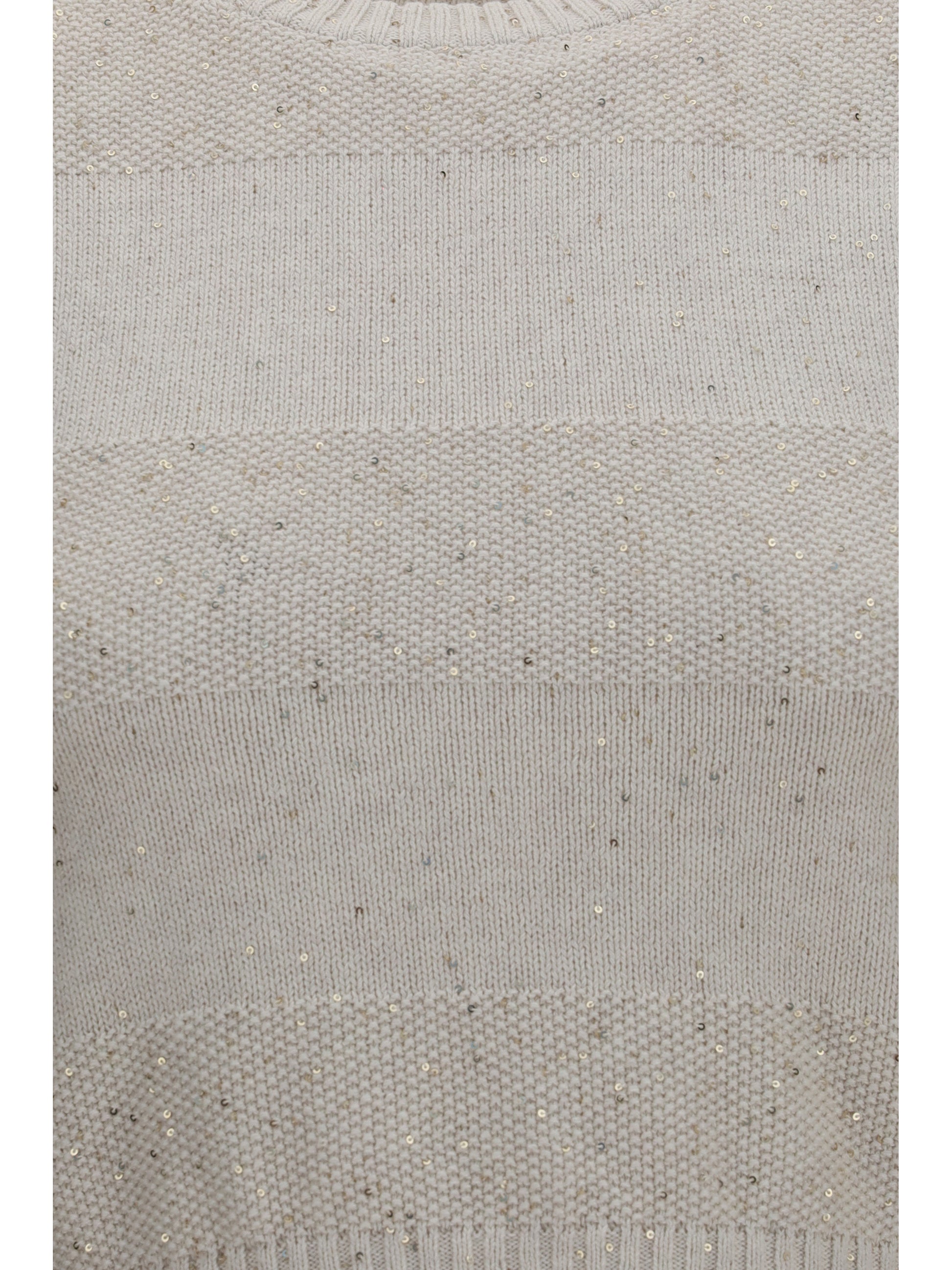 Brunello Cucinelli Women Knit And Sequin Vest BRUNELLO CUCINELLI
