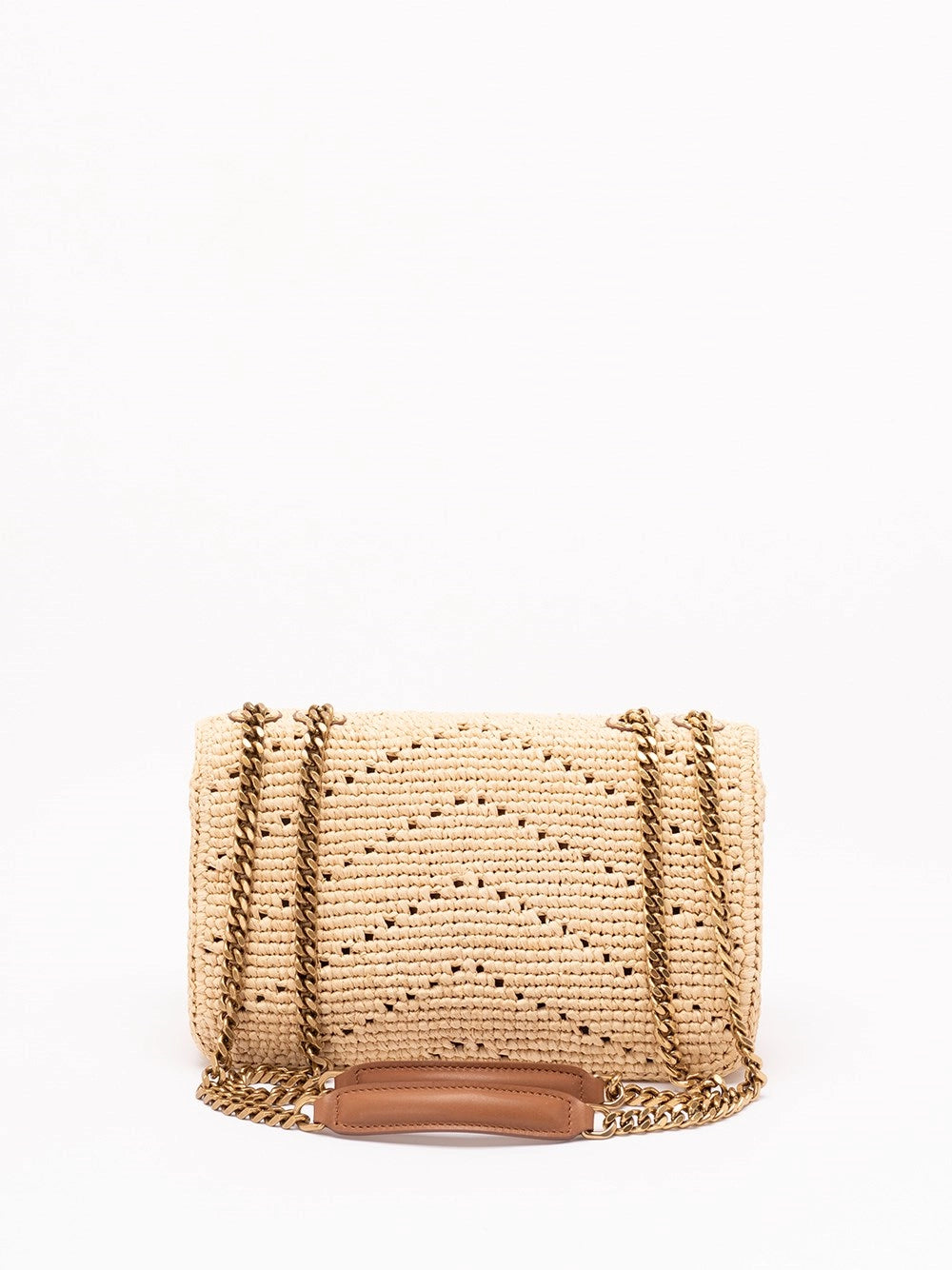 Saint Laurent Women `Loulou` Small Raffia Bag SAINT LAURENT