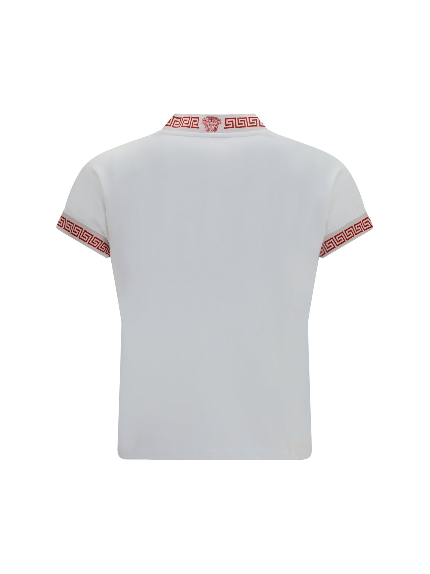 Versace Women T-Shirt By Versace With Greca Details VERSACE