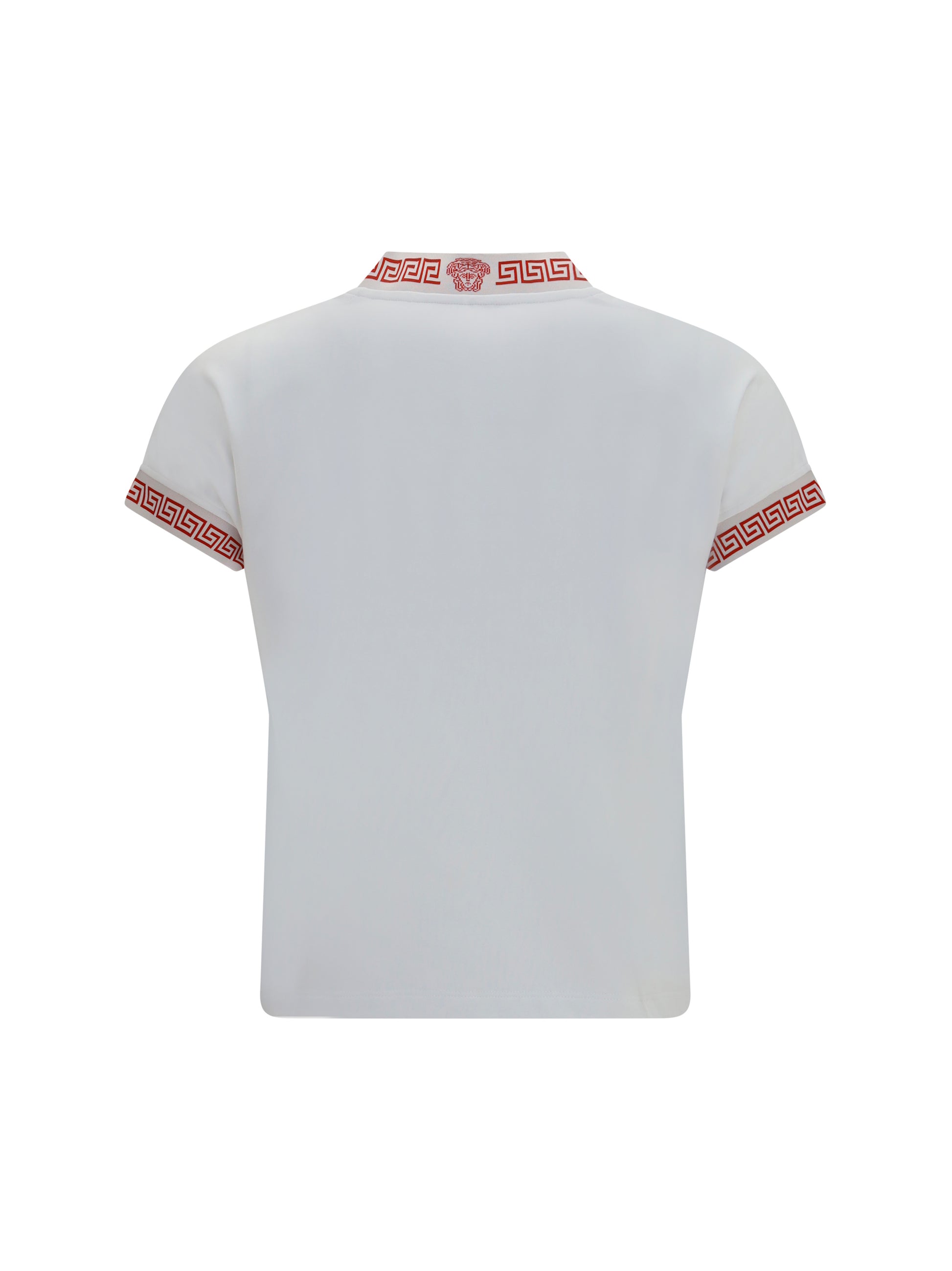 Versace Women T-Shirt By Versace With Greca Details VERSACE