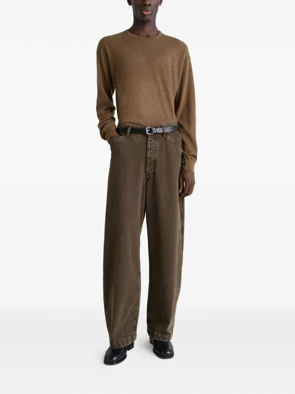 Lemaire Men High-Neck Wool Sweater LEMAIRE