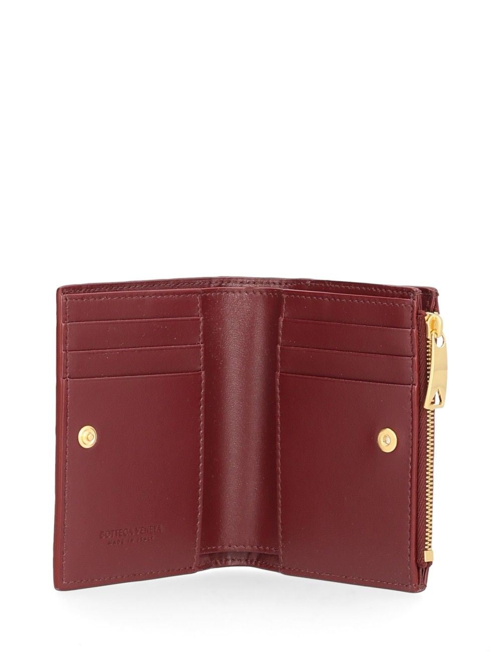 Bottega Veneta Women Intrecciato Bi-Fold Wallet BOTTEGA VENETA