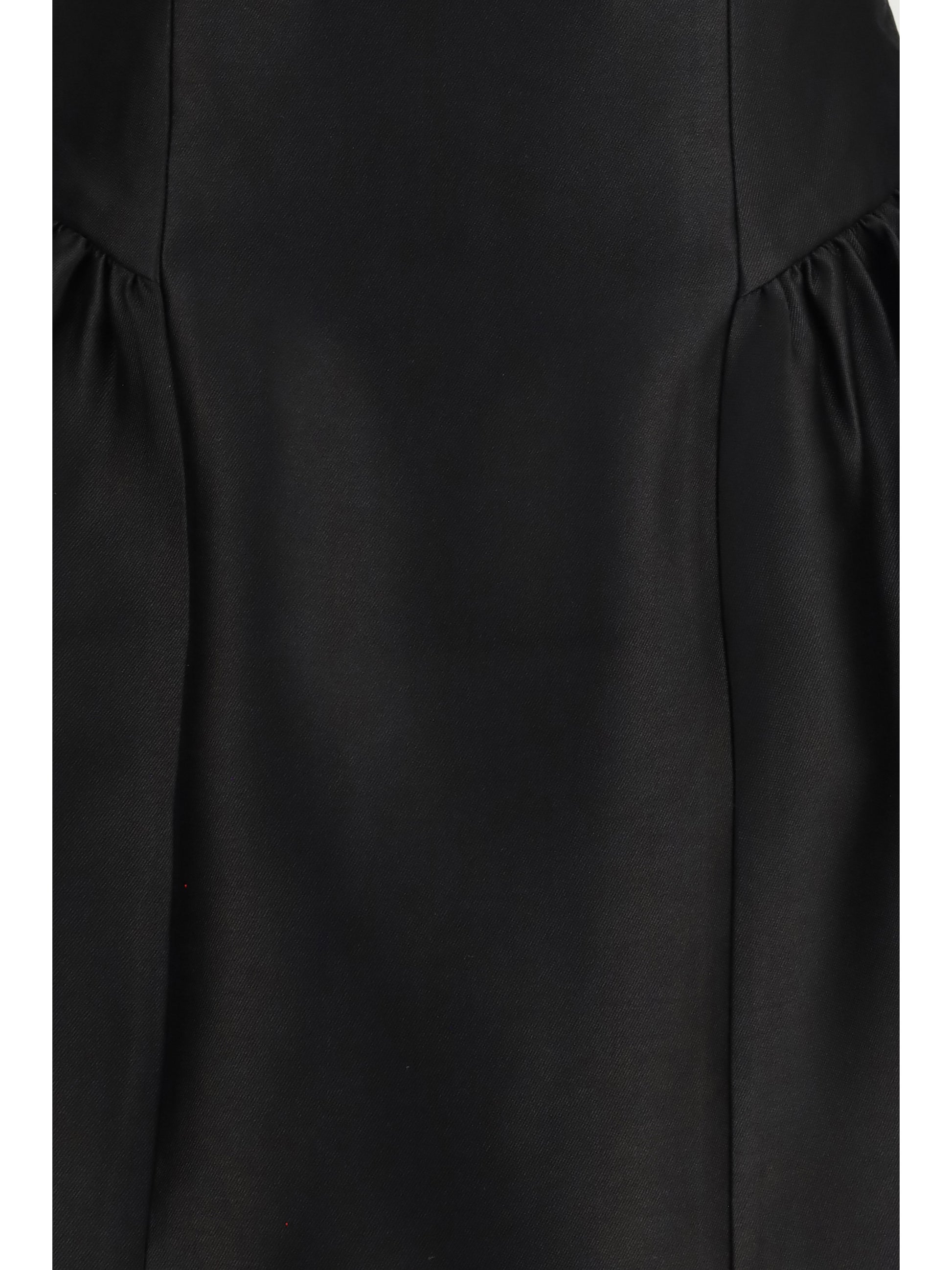 Self-Portrait Women Short Taffeta Dress With Collar SELF-PORTRAIT
