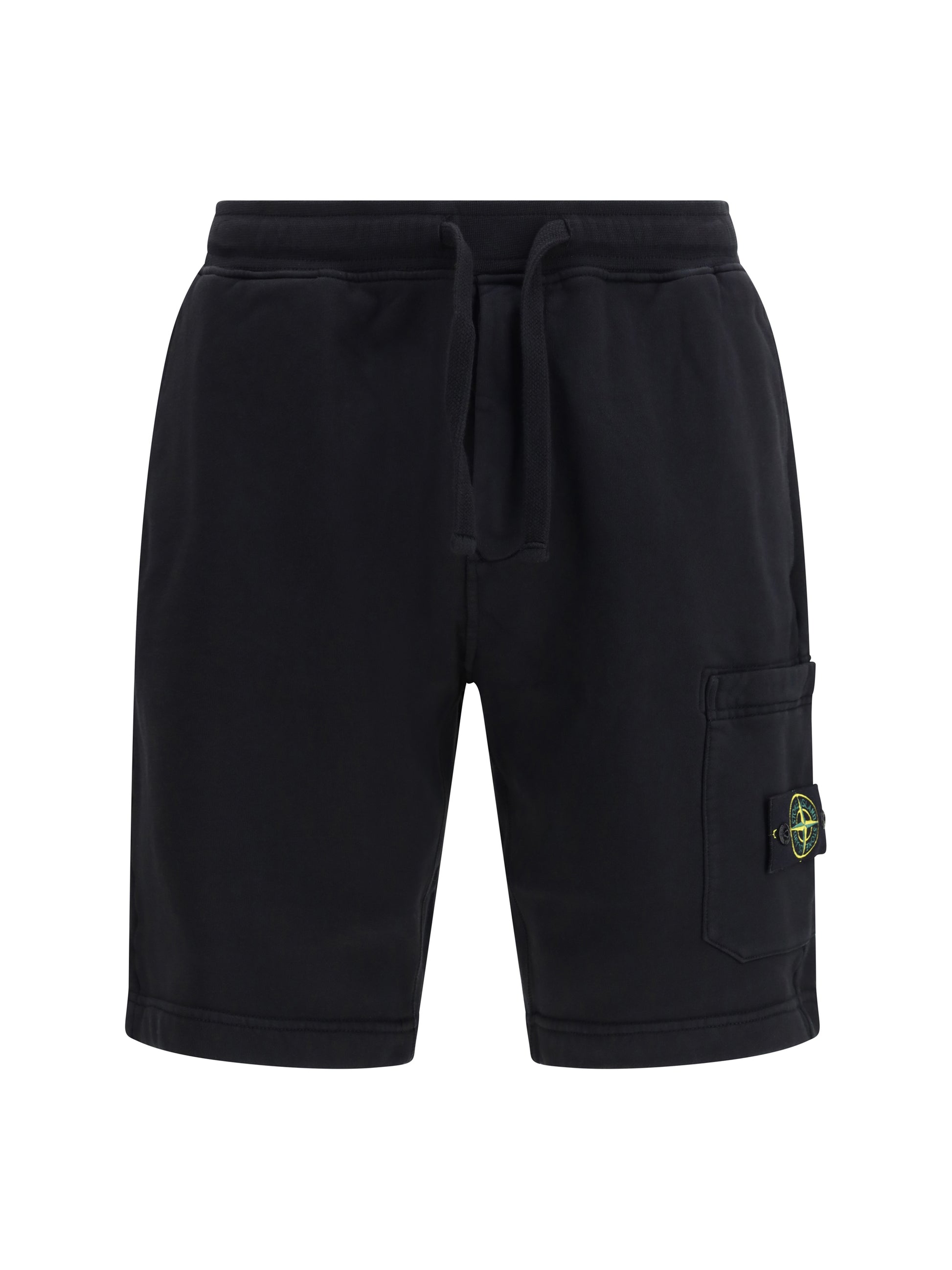 Stone Island Men Cargo Pocket Jogger Shorts STONE ISLAND