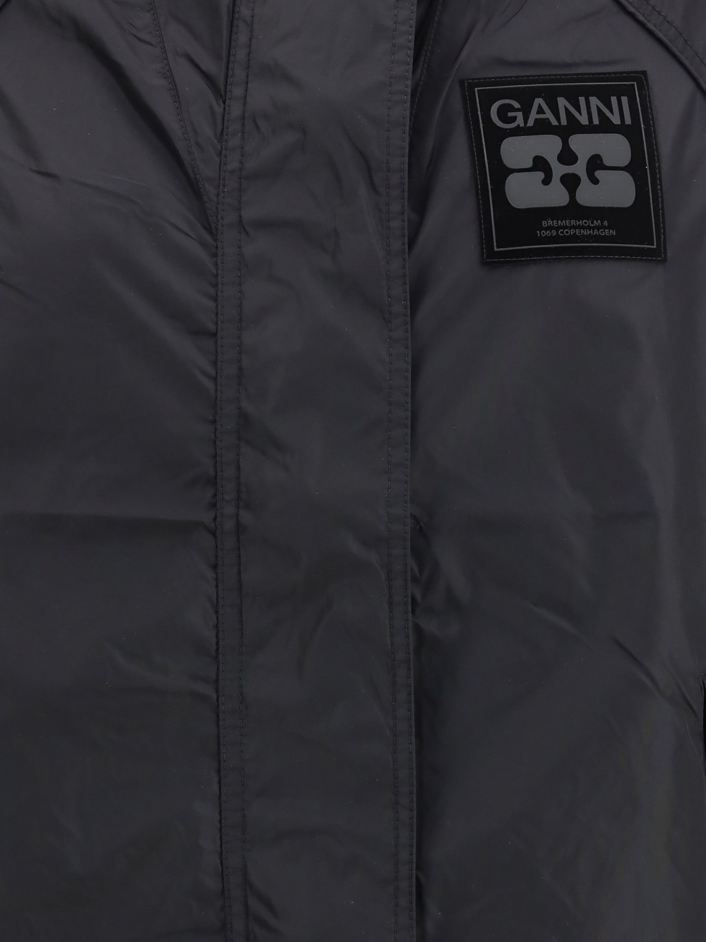 Ganni Women Recycled Nylon Jacket GANNI