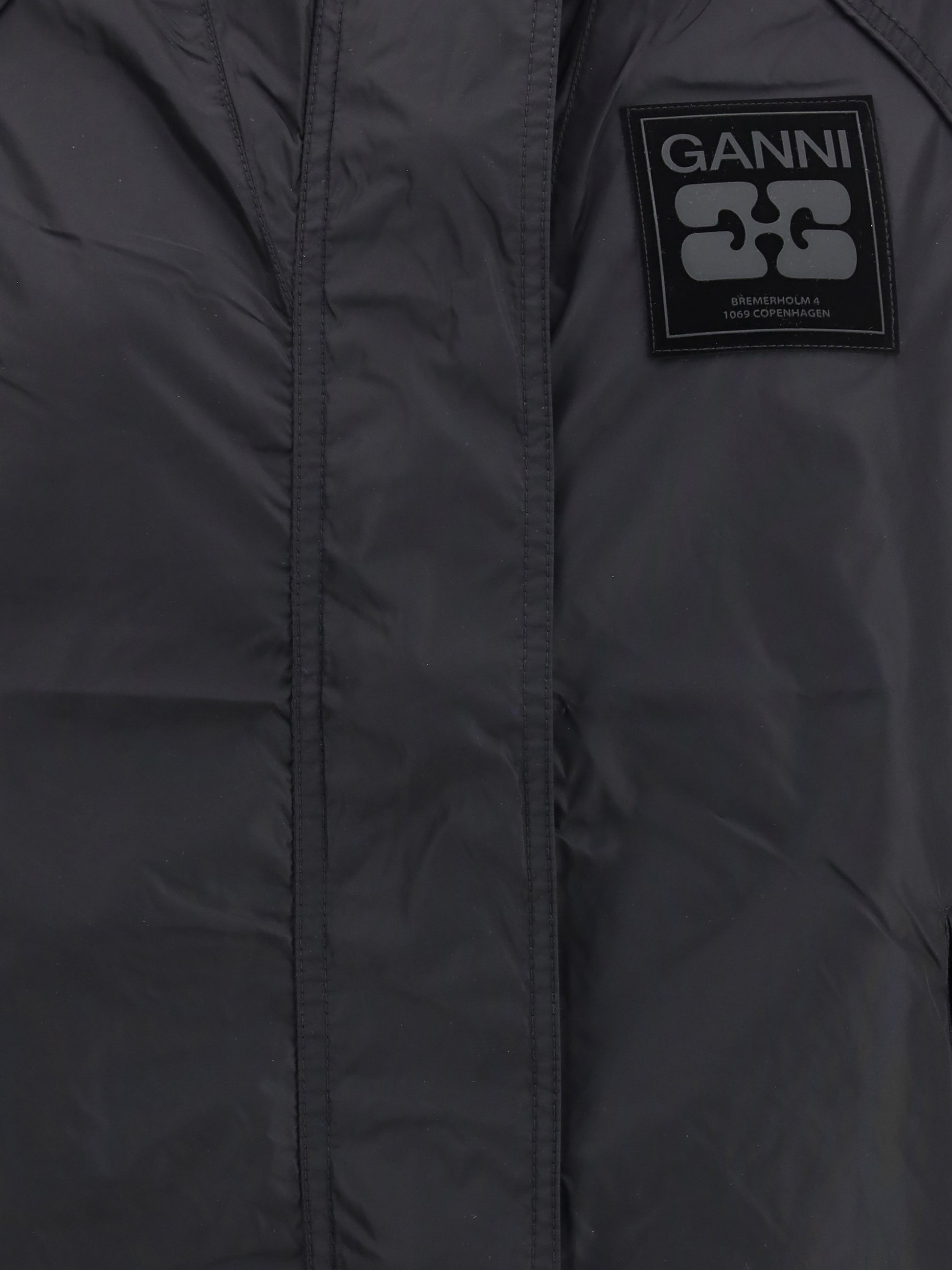 Ganni Women Recycled Nylon Jacket GANNI