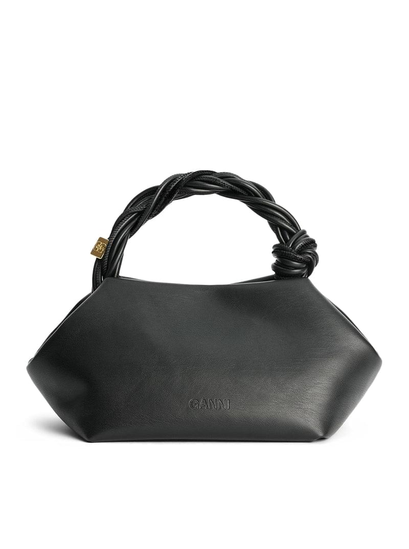 Ganni Women Black Ganni Bou Bag GANNI