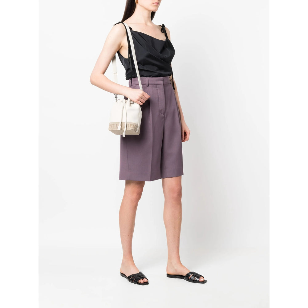 Saint Laurent Neutrals Bucket Bags Women SAINT LAURENT