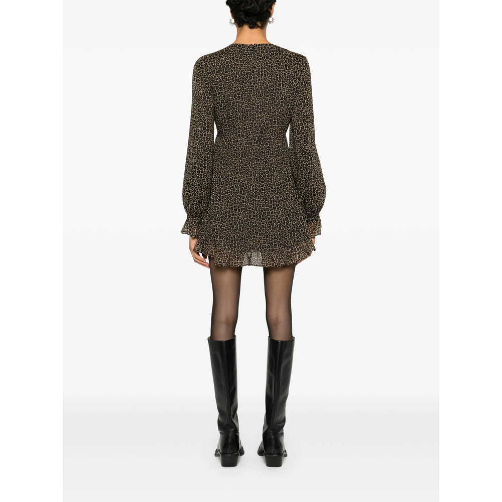 Saint Laurent Brown Dresses - Day Dresses Women SAINT LAURENT