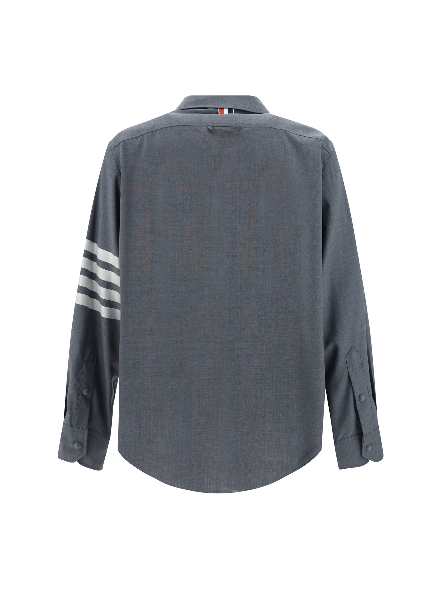 Thom Browne Men Wool And Cotton Blend Shirt THOM BROWNE