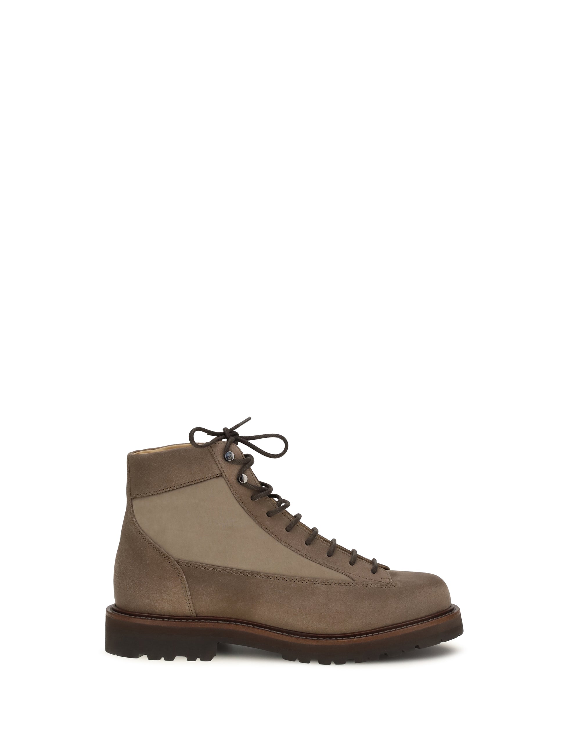 Brunello Cucinelli Men Lace-Up Ankle Boots BRUNELLO CUCINELLI