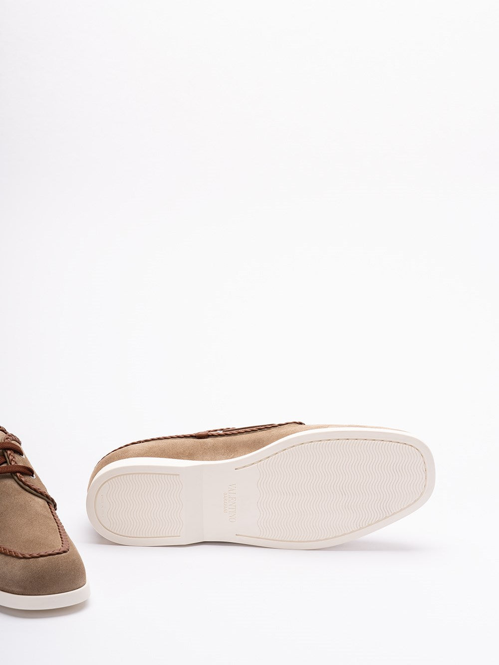 Valentino Garavani Men `Boat Shoe` Lace-Up Shoes VALENTINO GARAVANI