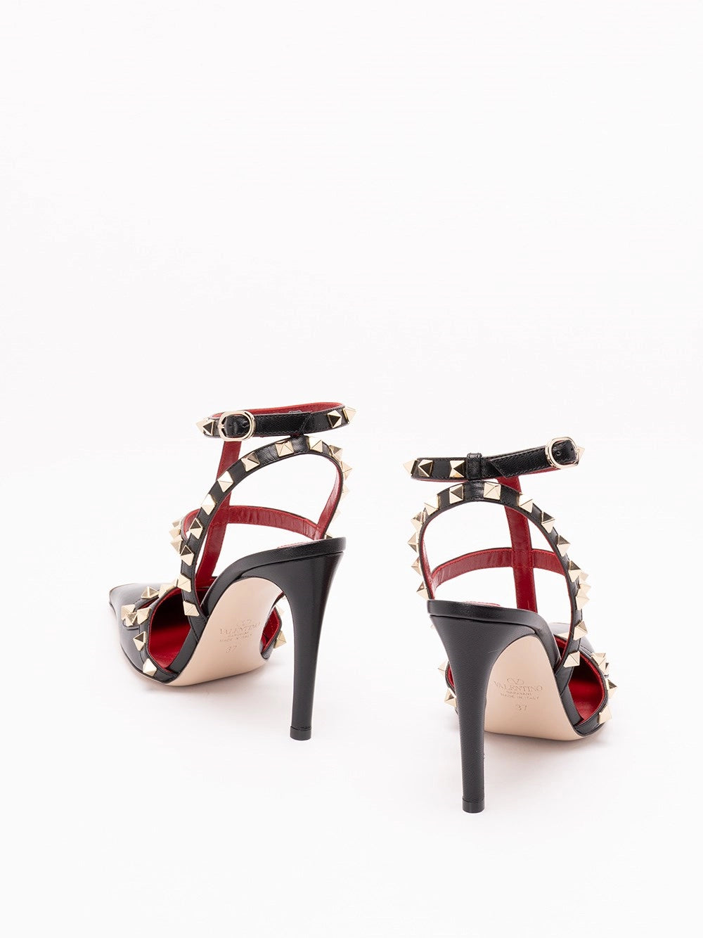 Valentino Garavani Women Rockstud Kidskin Pumps 100Mm VALENTINO GARAVANI