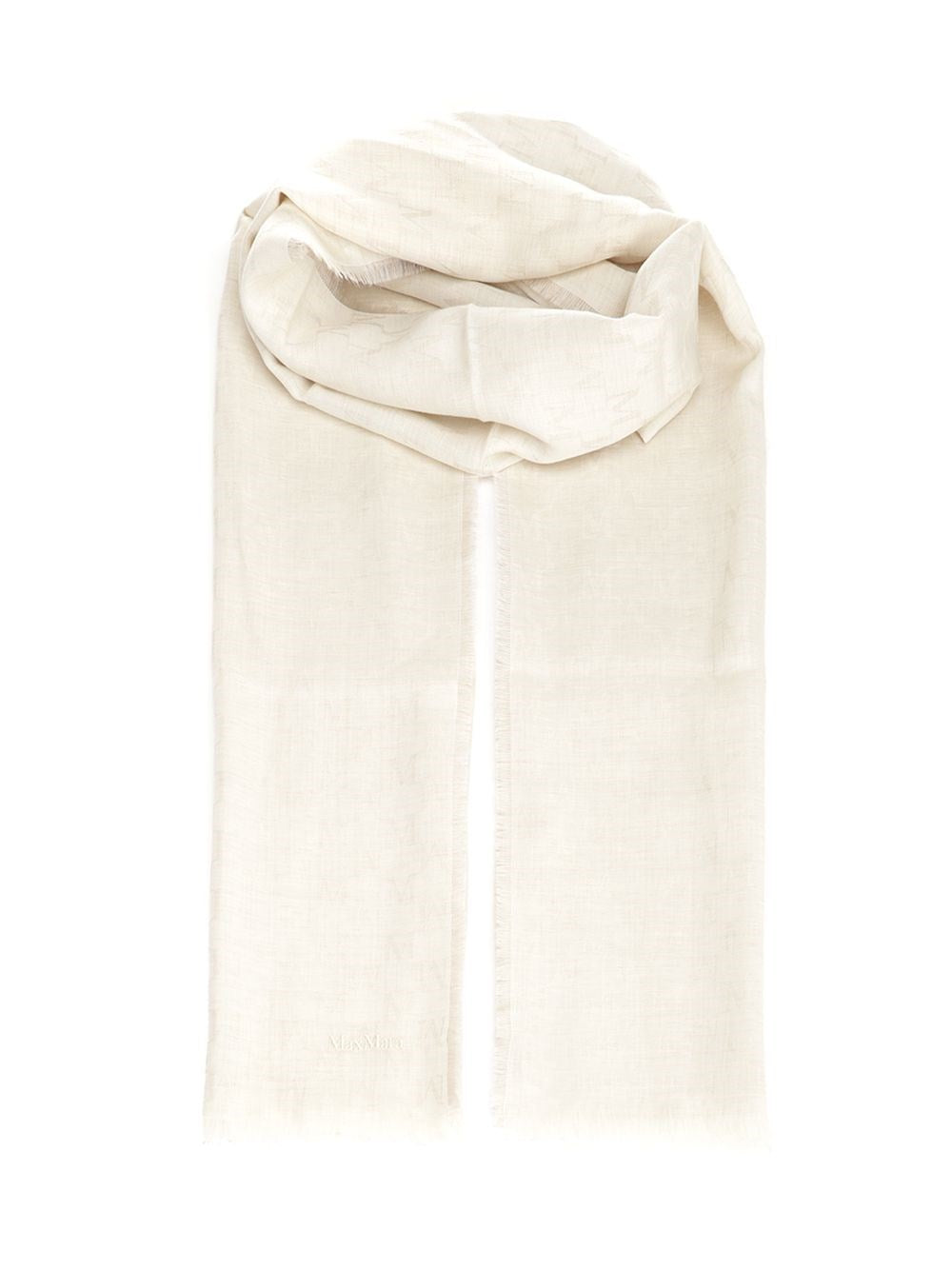 Max Mara Women Monogram Wool Stole MAX MARA