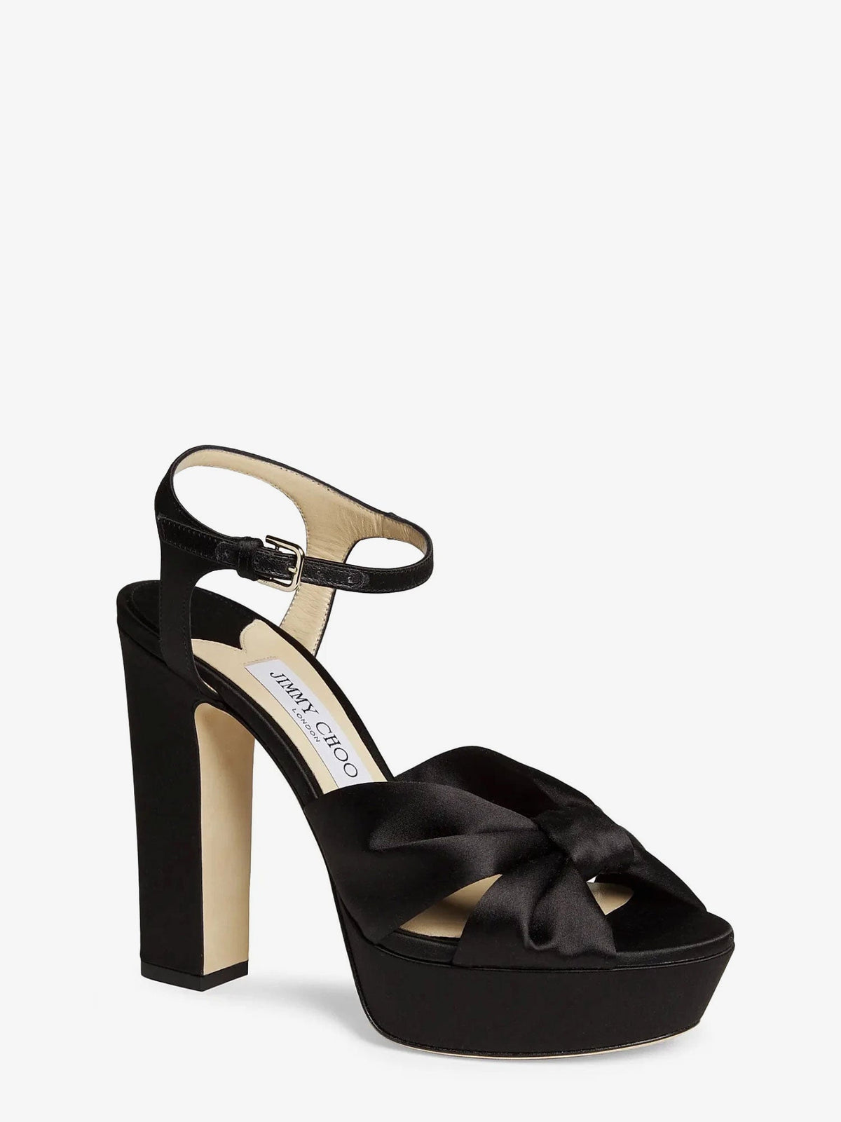 Jimmy Choo Women Heloise 120 Sandals With Nappa Platform JIMMY CHOO
