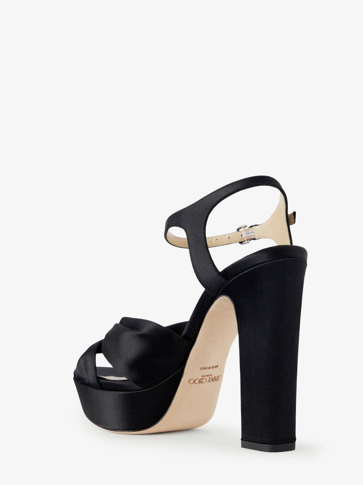 Jimmy Choo Women Heloise 120 Sandals With Nappa Platform JIMMY CHOO
