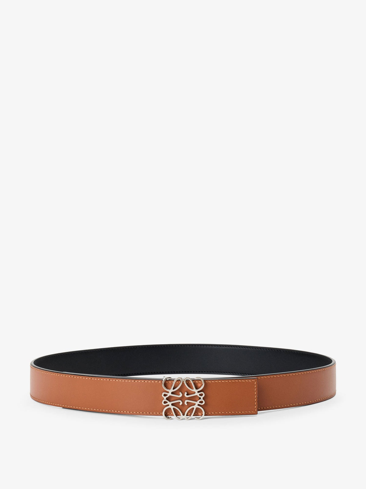 Loewe Men Anagram Reversible Leather Belt LOEWE