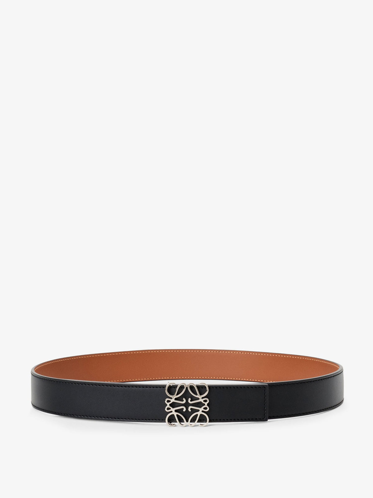 Loewe Men Anagram Reversible Leather Belt LOEWE