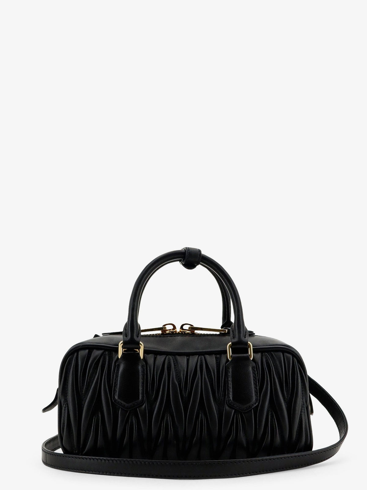 Miu Miu Women Arcadie Matelasse Leather Crossbody Bag MIU MIU